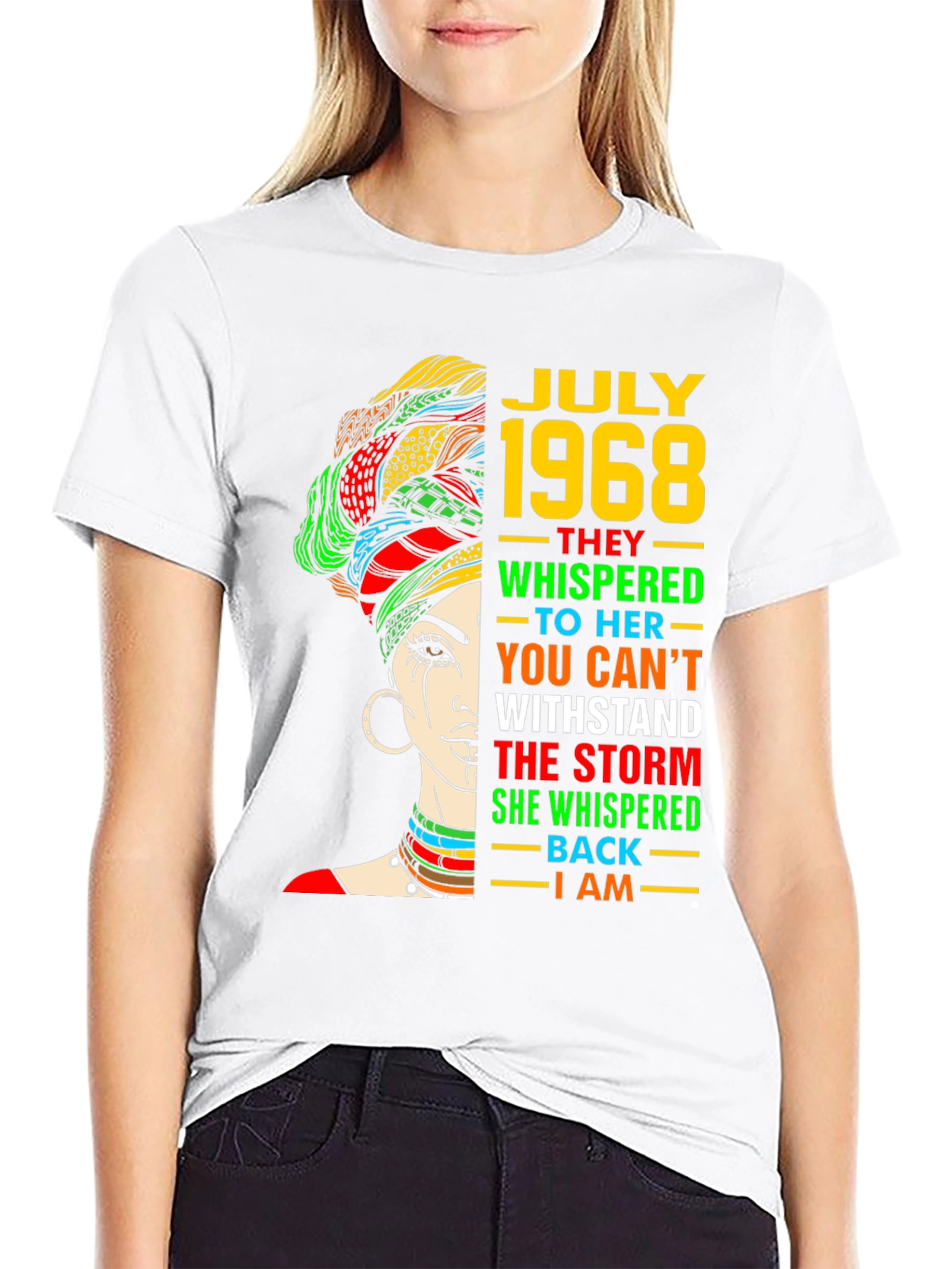 July 1968 Black Woman T-Shirt
