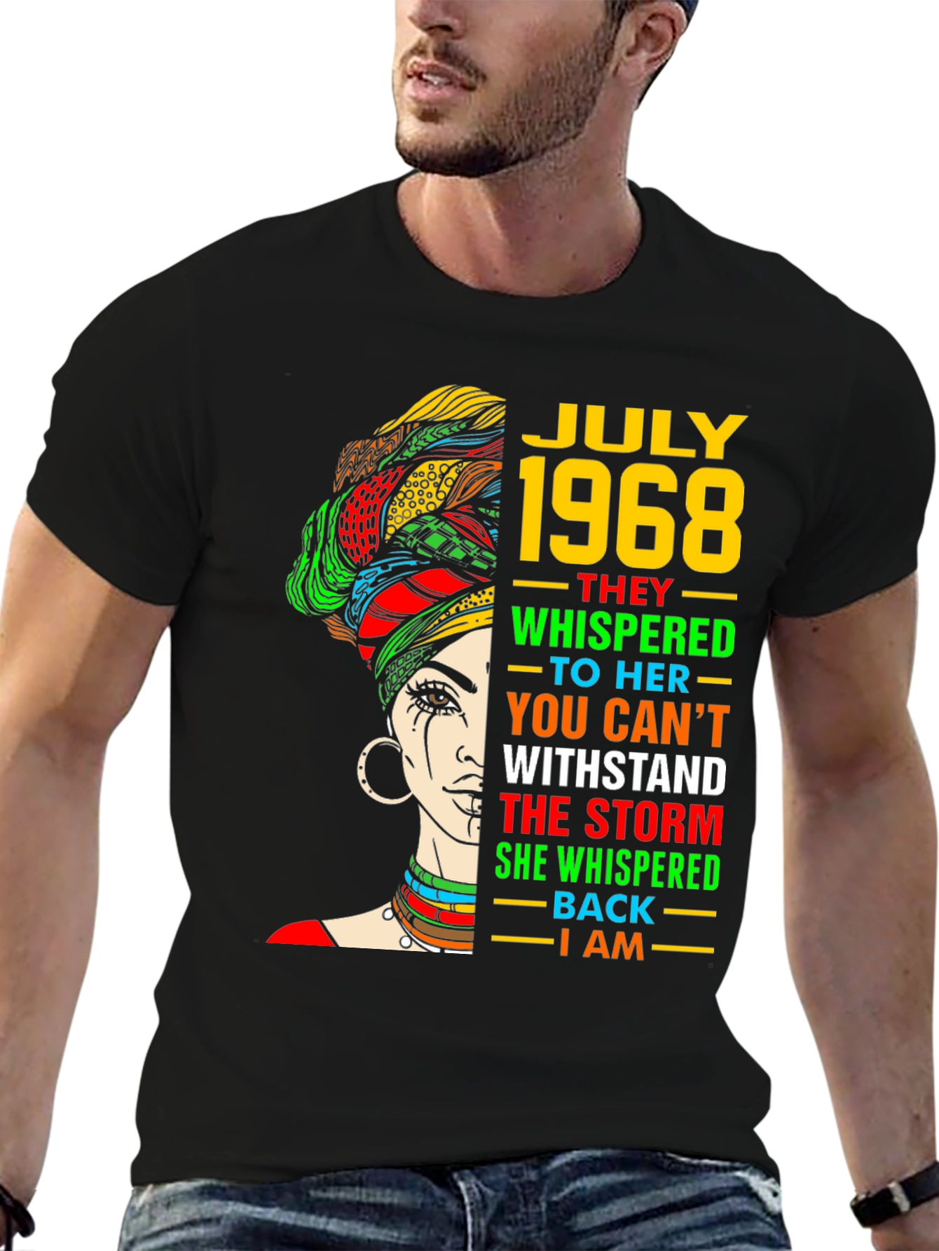 July 1968 Black Woman T-Shirt