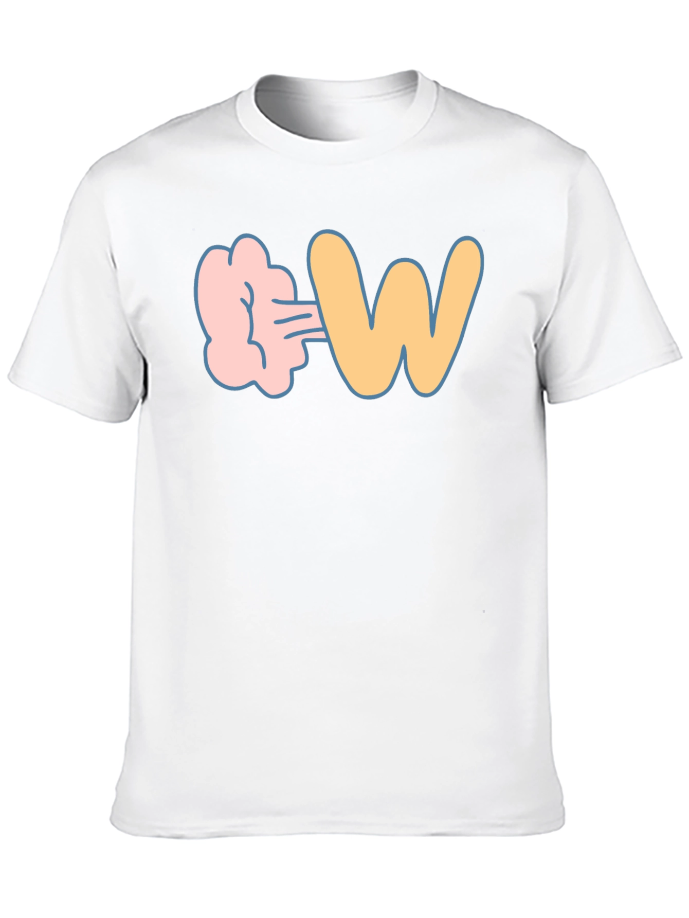 Farting W Funny Graphic T-Shirt