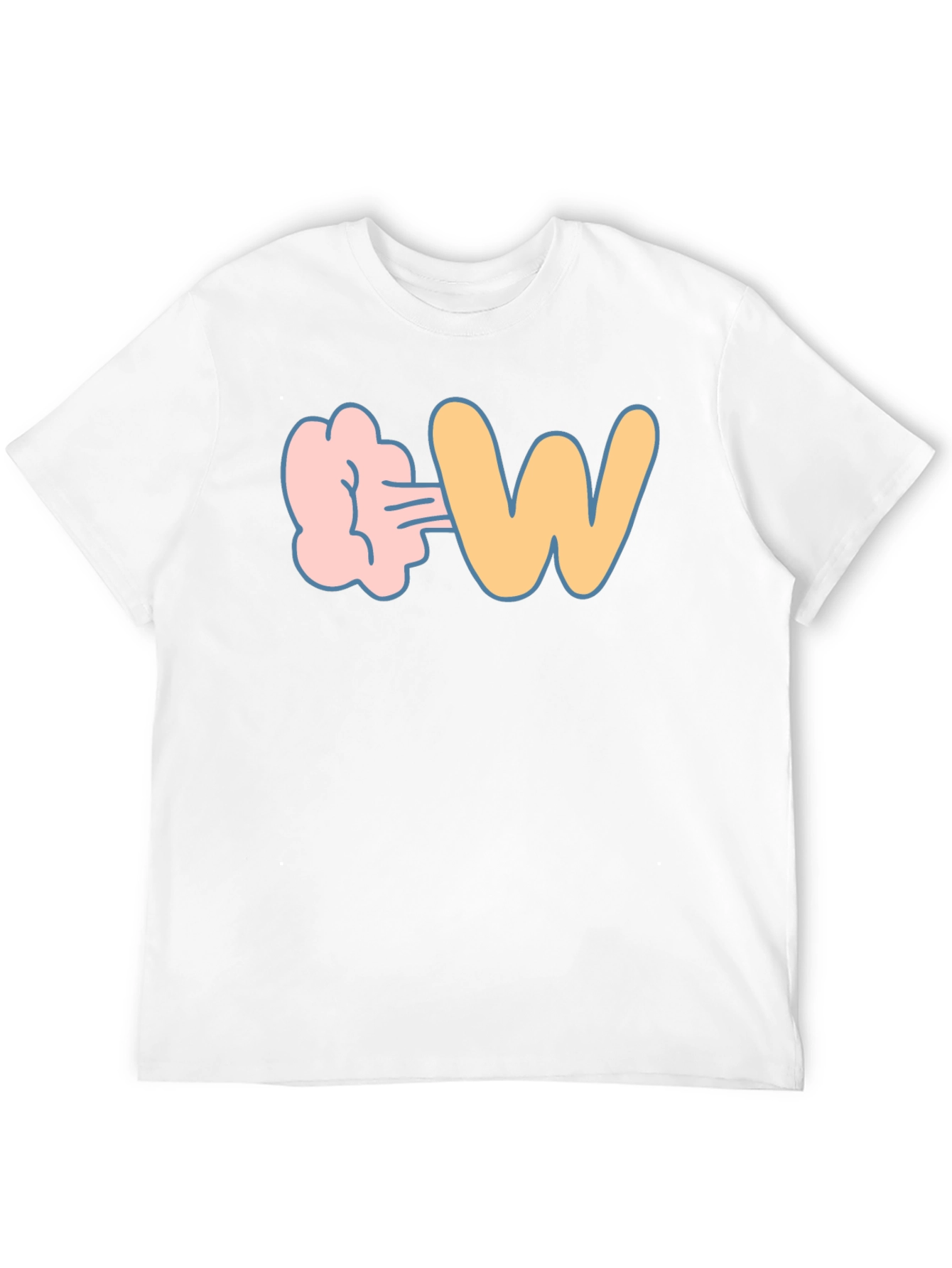 Farting W Funny Graphic T-Shirt
