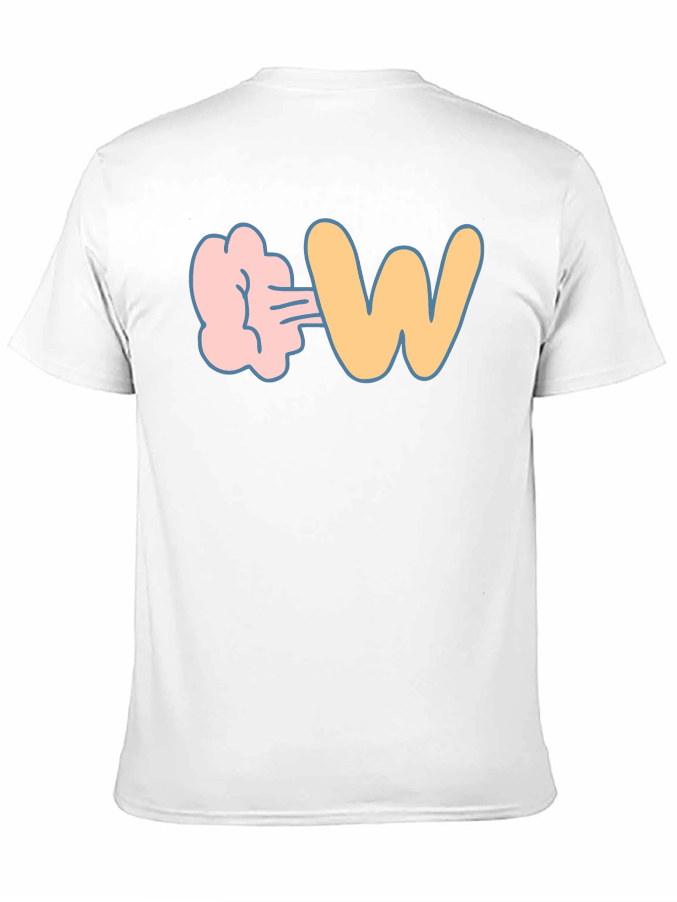 Farting W Funny Graphic T-Shirt