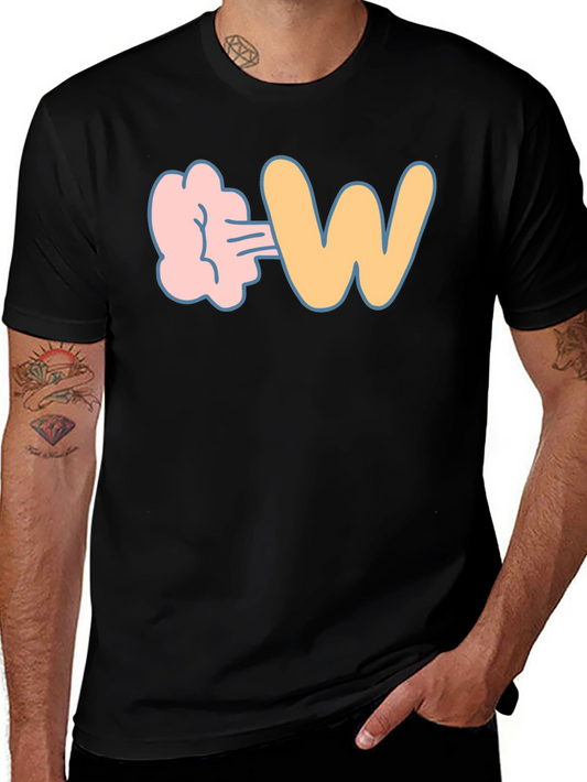 Farting W Funny Graphic T-Shirt