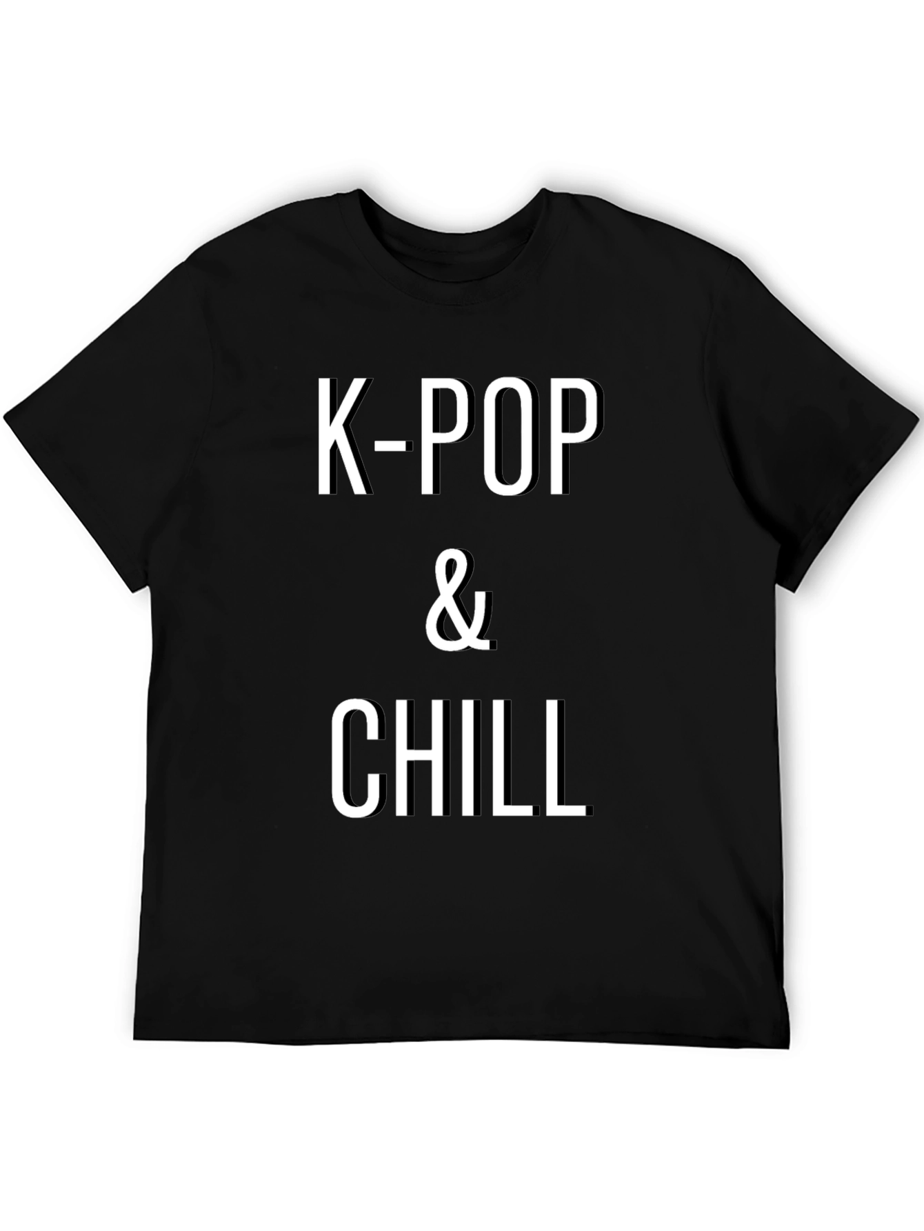 K-POP & Chill T-Shirt - Black