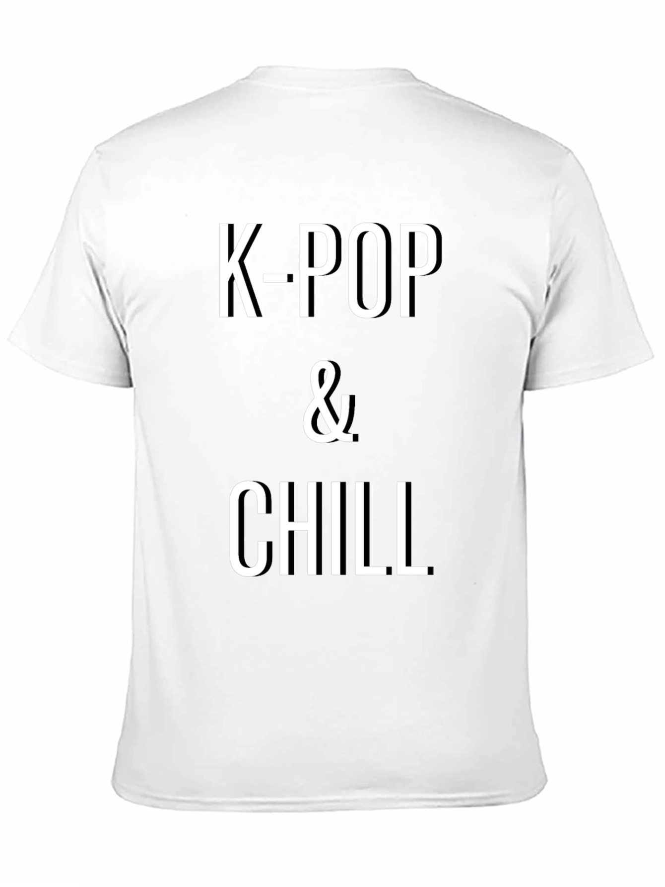 K-POP & Chill T-Shirt - Black