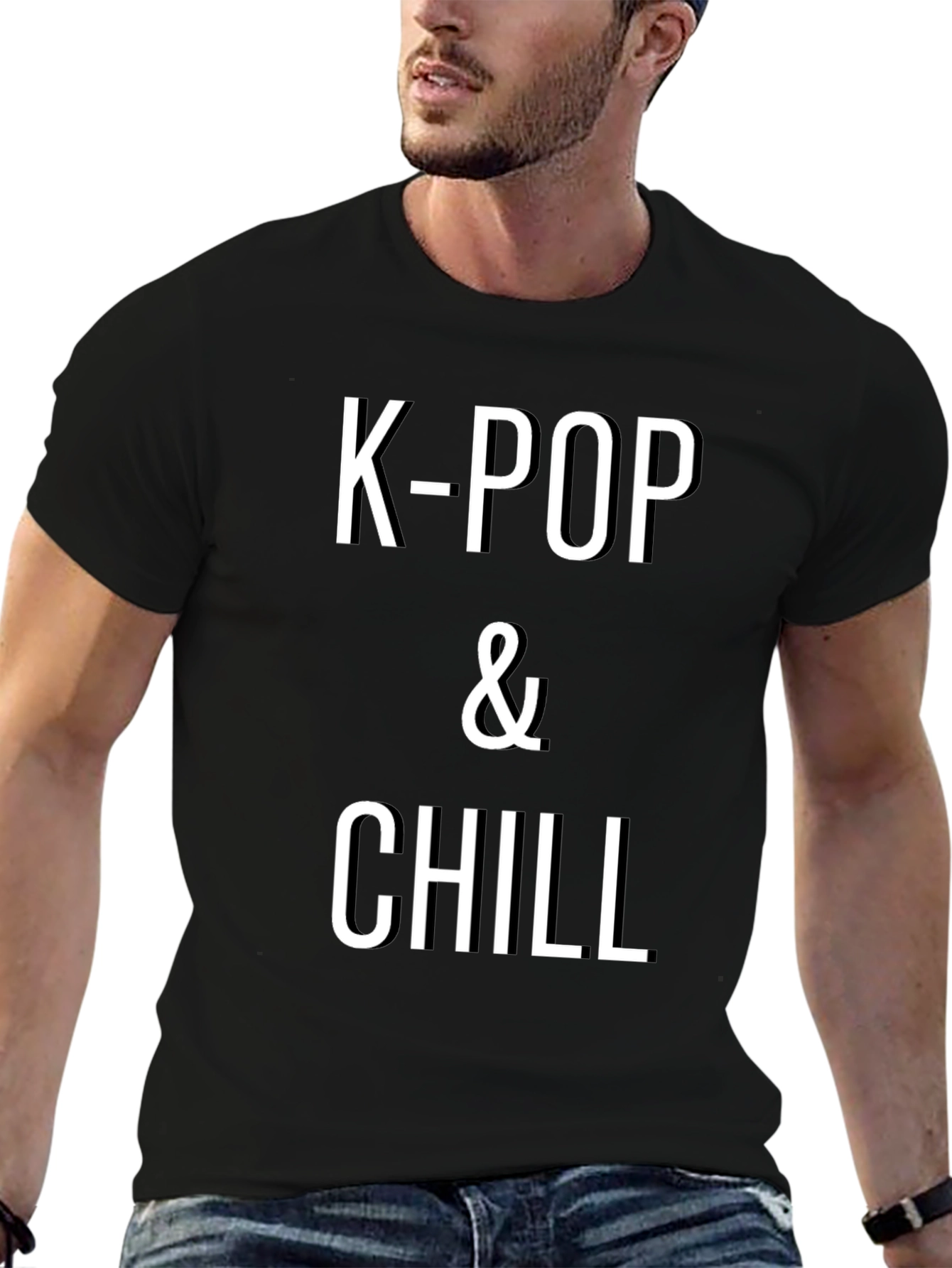 K-POP & Chill T-Shirt - Black