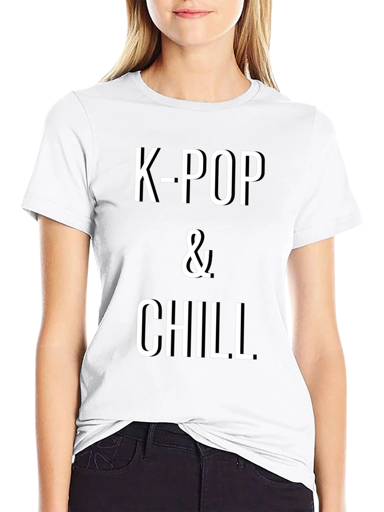 K-POP & Chill T-Shirt - Black