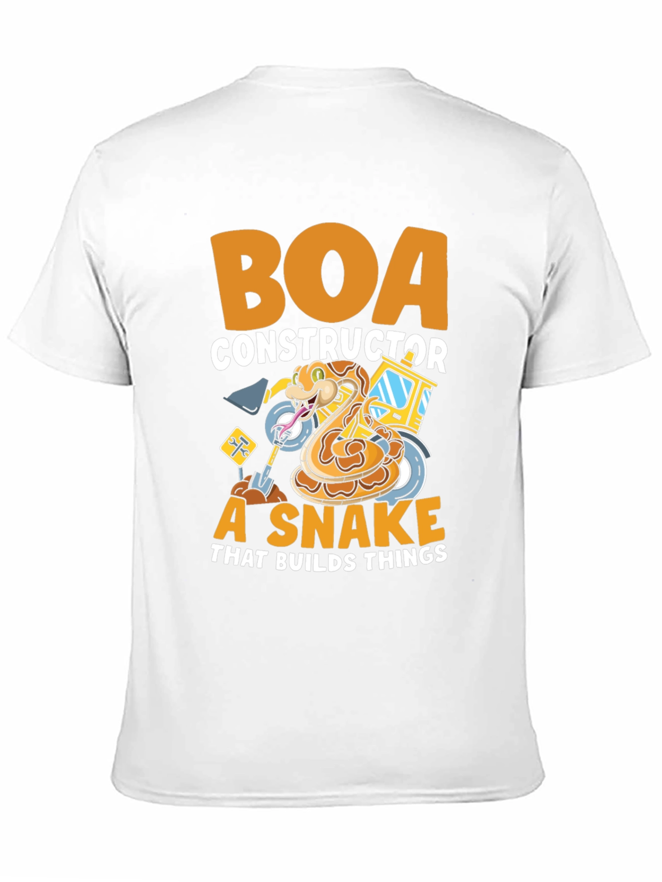 Boa Constructor T-Shirt: Snake That Builds