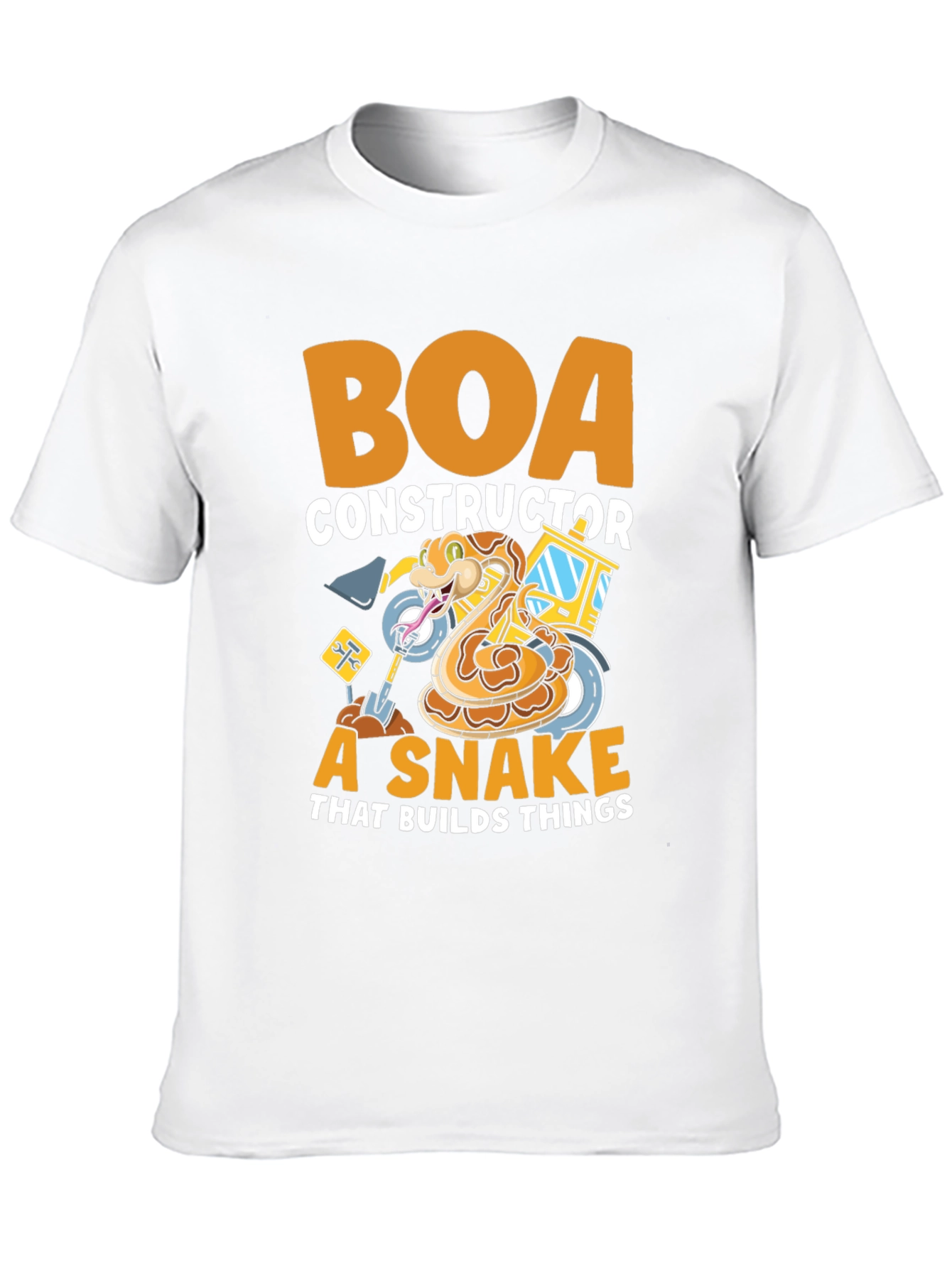 Boa Constructor T-Shirt: Snake That Builds