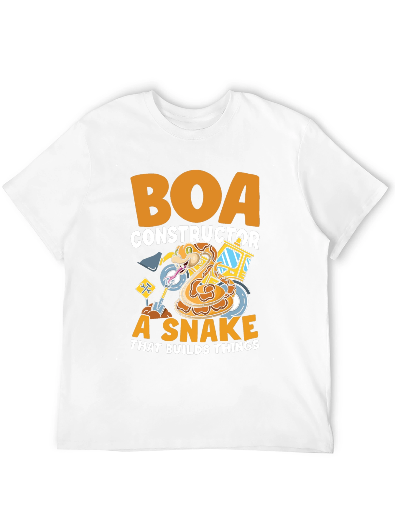 Boa Constructor T-Shirt: Snake That Builds