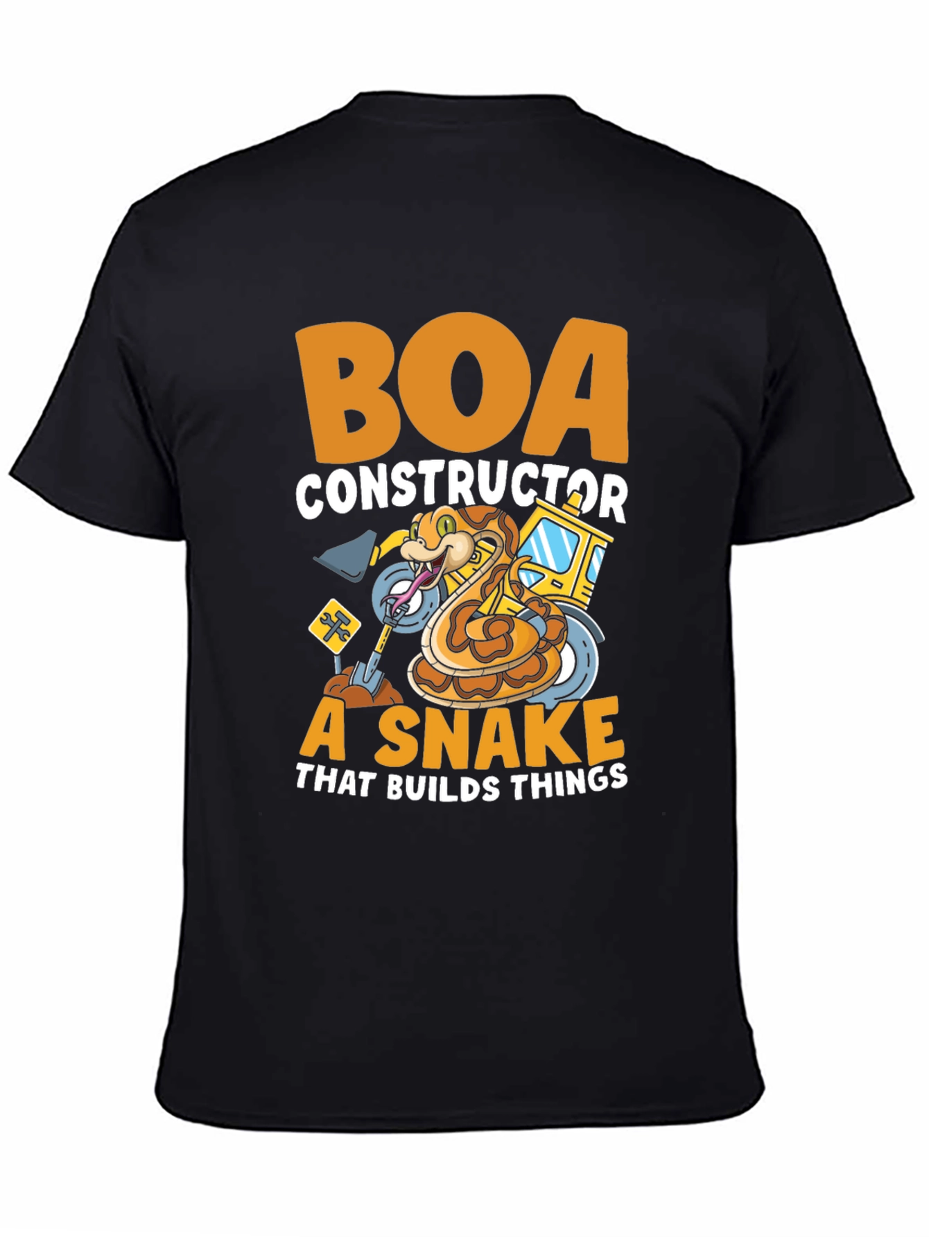 Boa Constructor T-Shirt: Snake That Builds