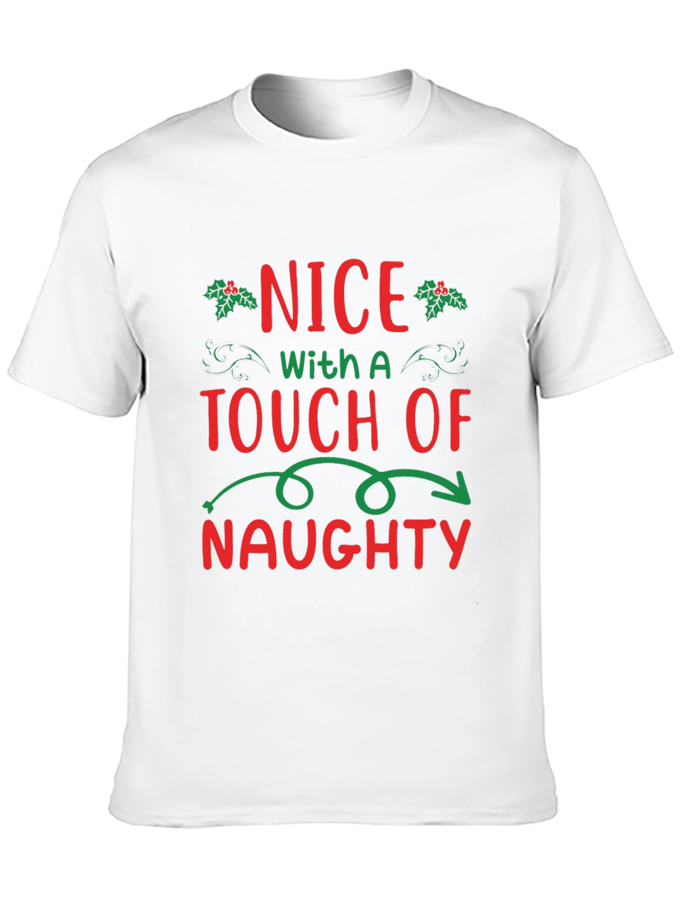 Naughty & Nice Christmas Graphic Tee