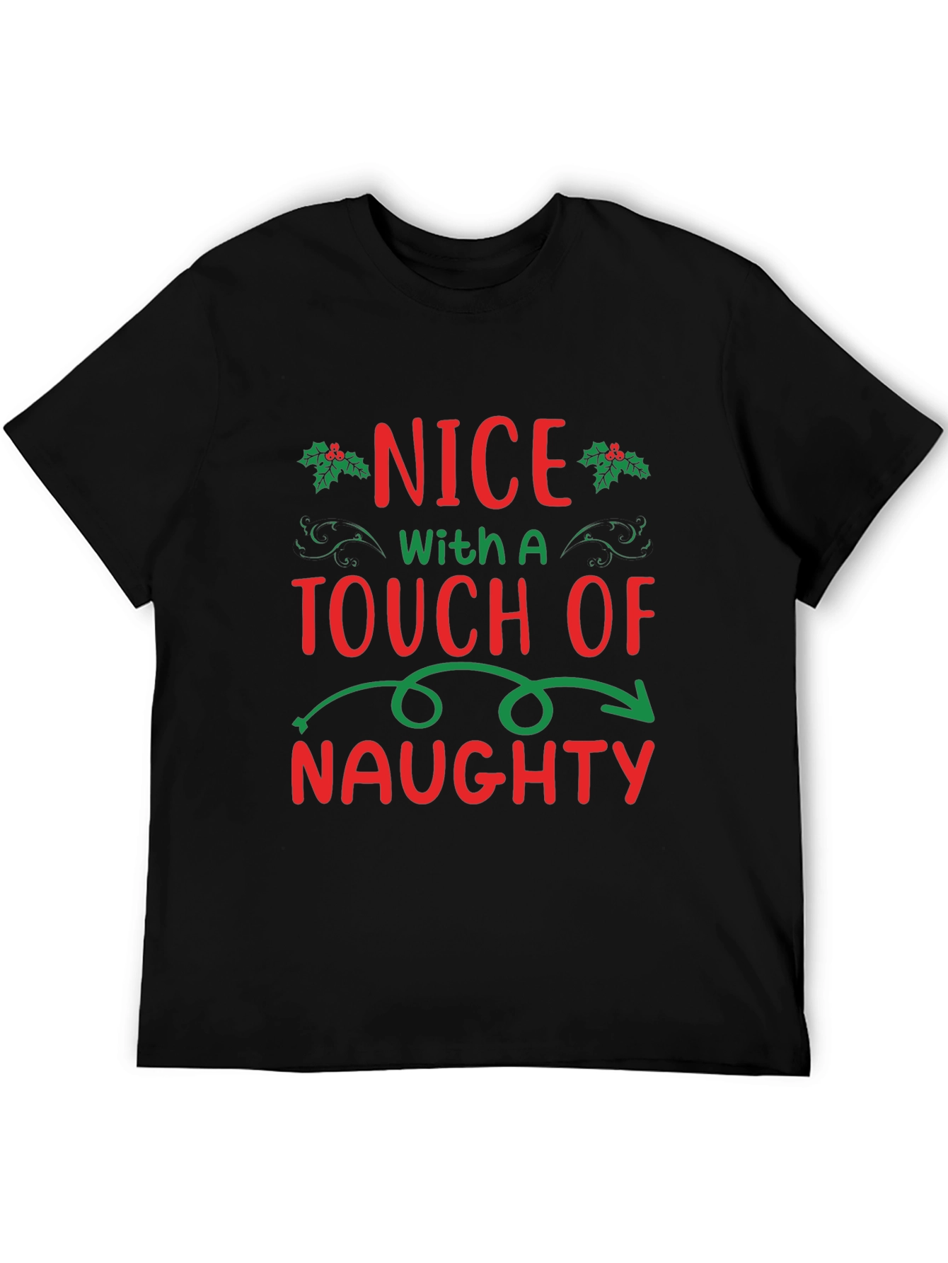 Naughty & Nice Christmas Graphic Tee
