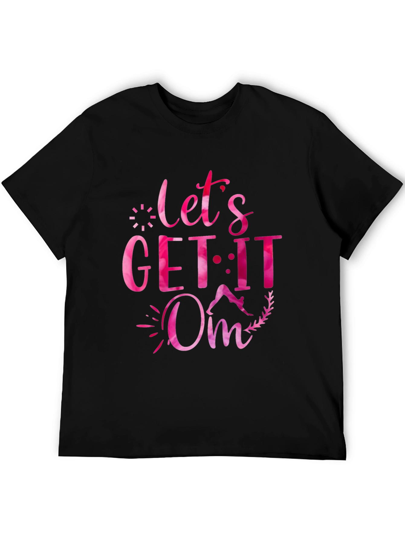 Lets Get It Om Yoga Graphic Tee