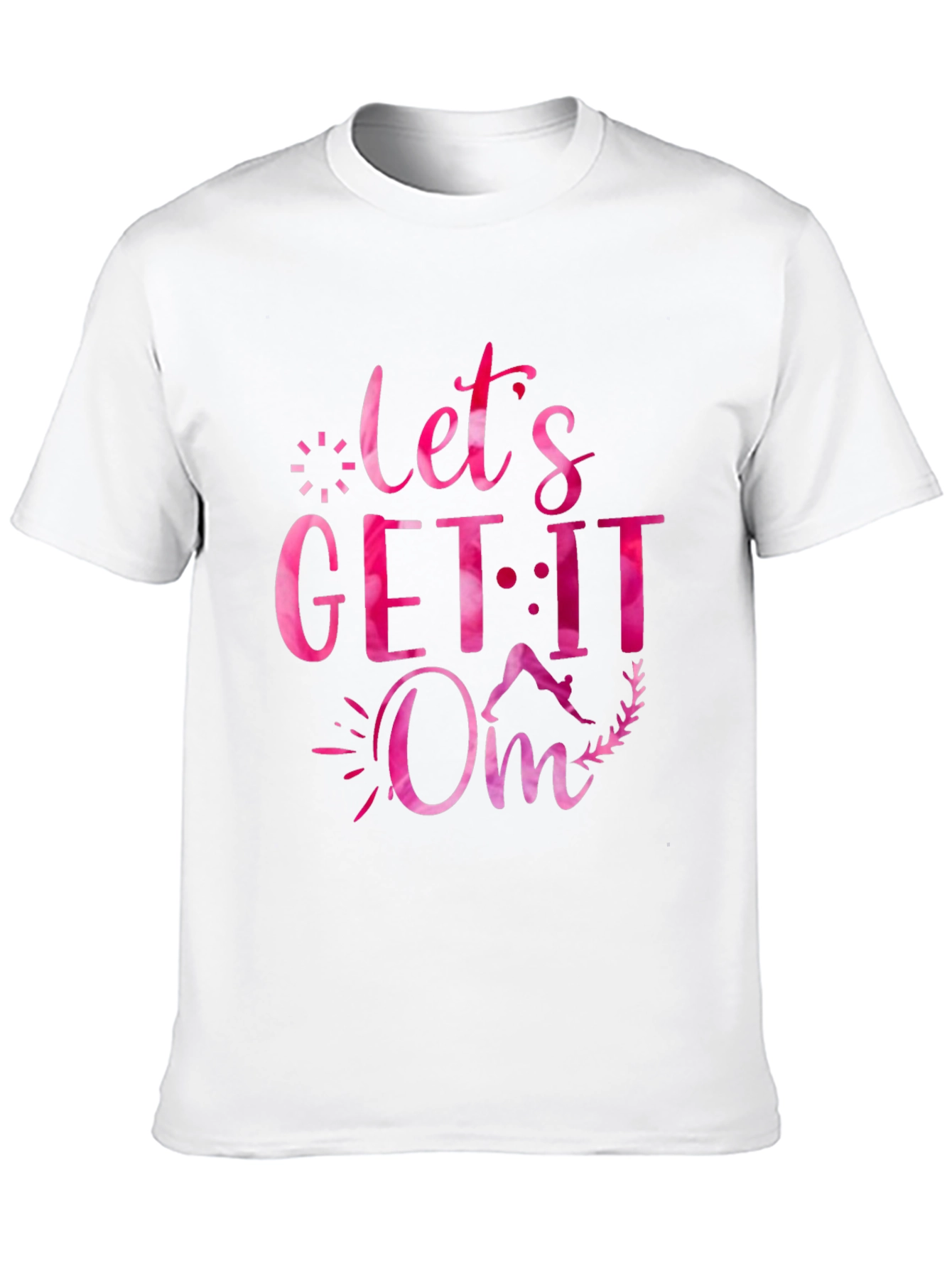 Lets Get It Om Yoga Graphic Tee