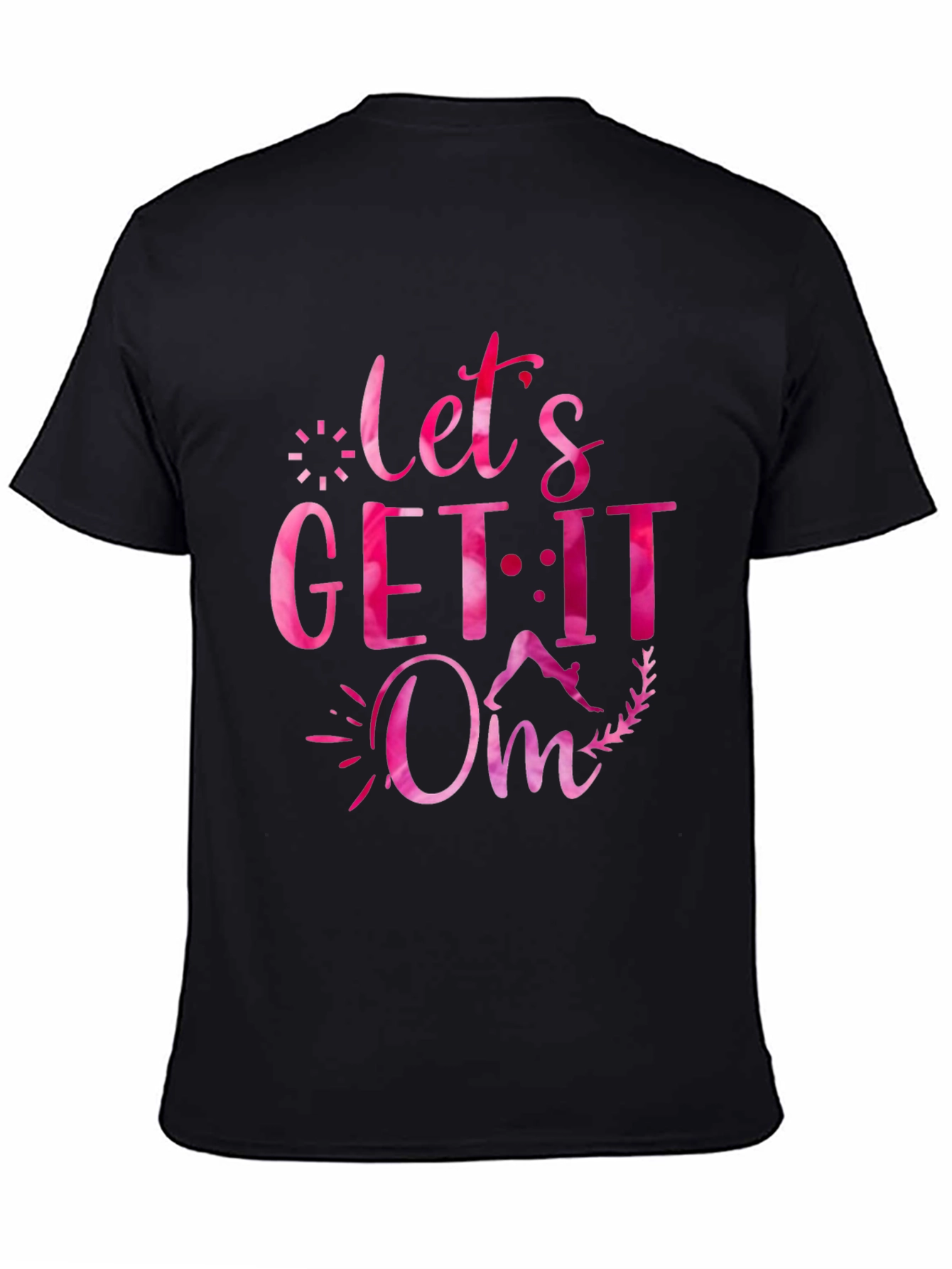 Lets Get It Om Yoga Graphic Tee