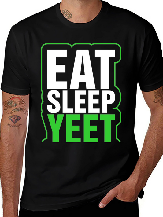 Eat Sleep Yeet T-Shirt Funny Gamer Tee