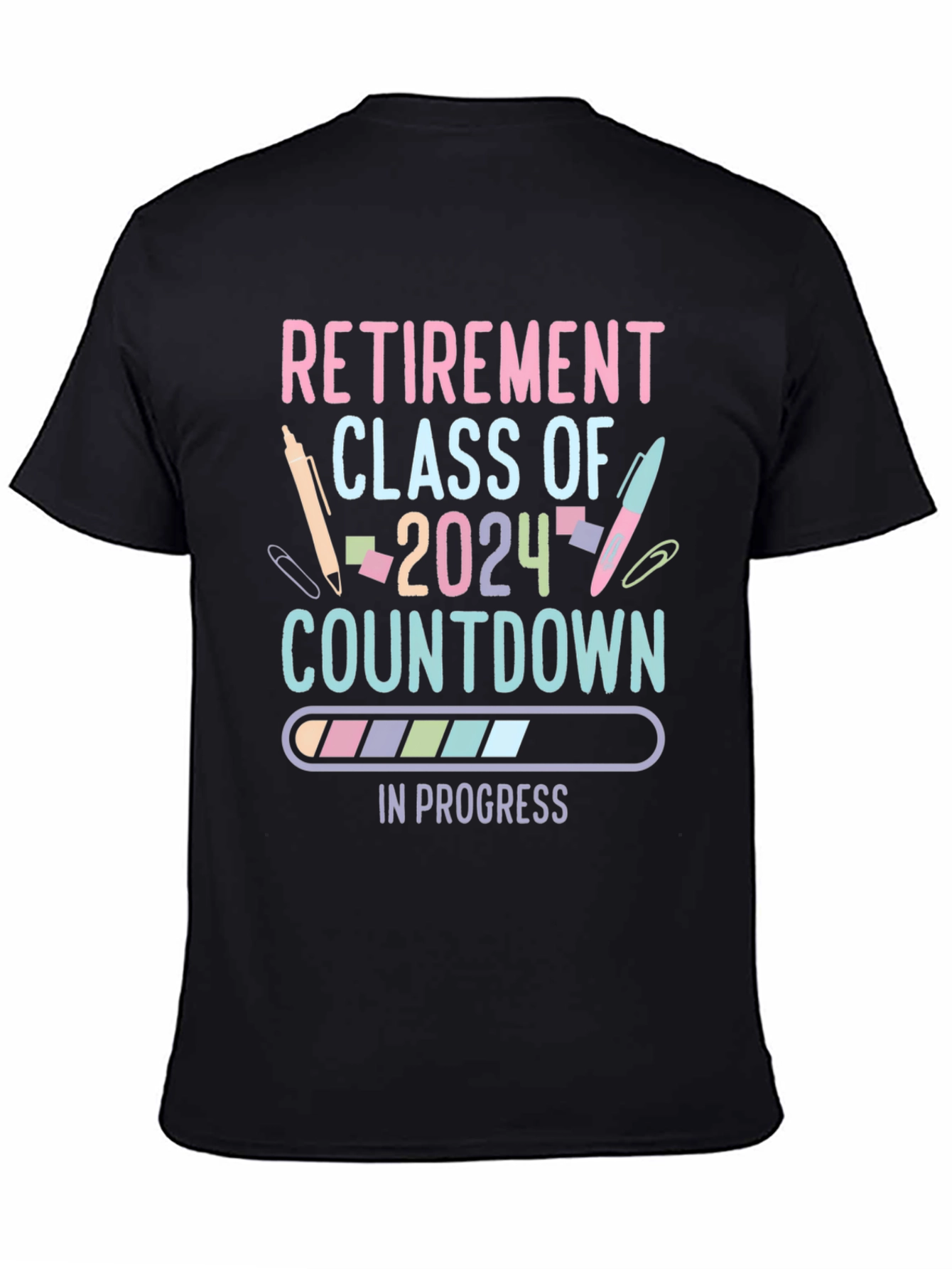 Retirement Class of 2024 Countdown T-Shirt