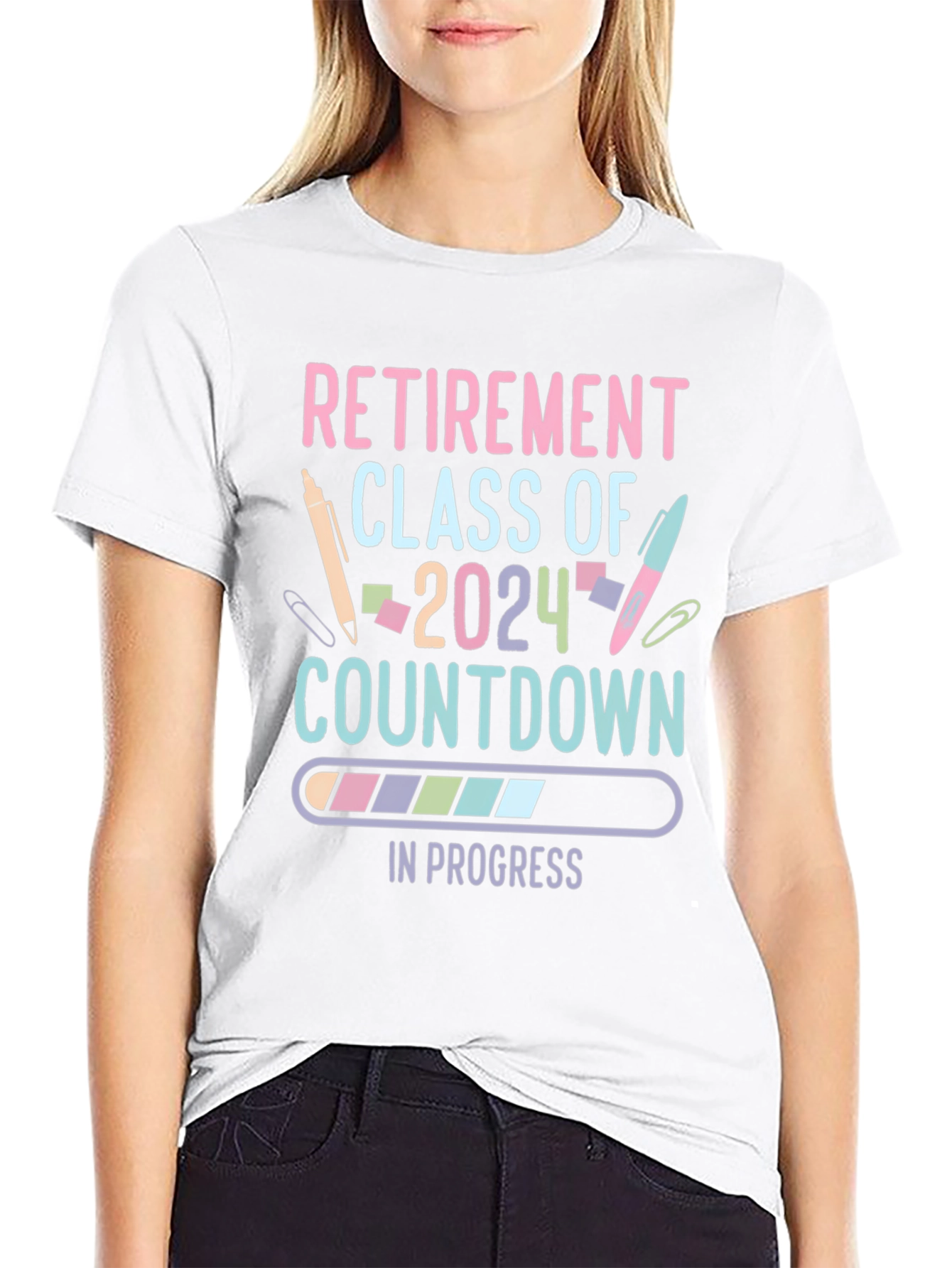 Retirement Class of 2024 Countdown T-Shirt