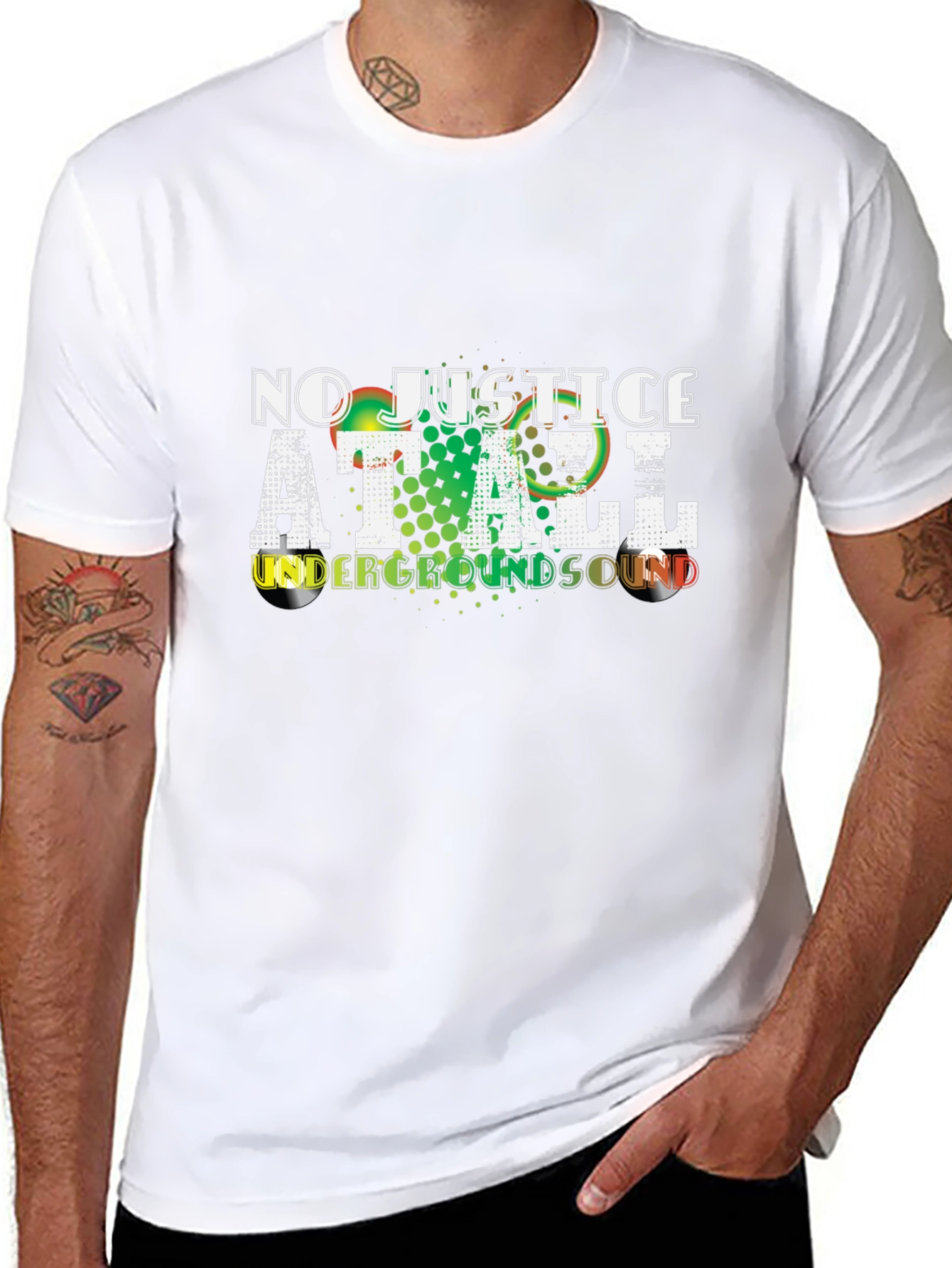 No Justice At All Underground Sound T-Shirt