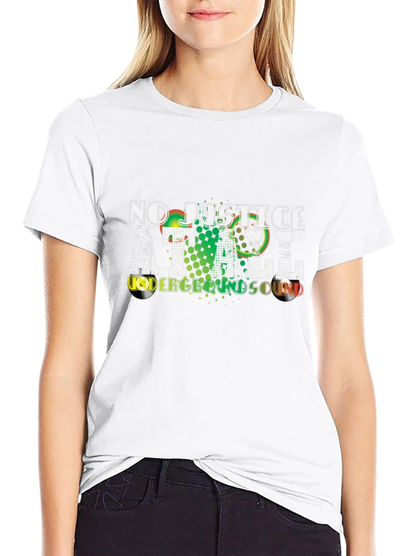 No Justice At All Underground Sound T-Shirt
