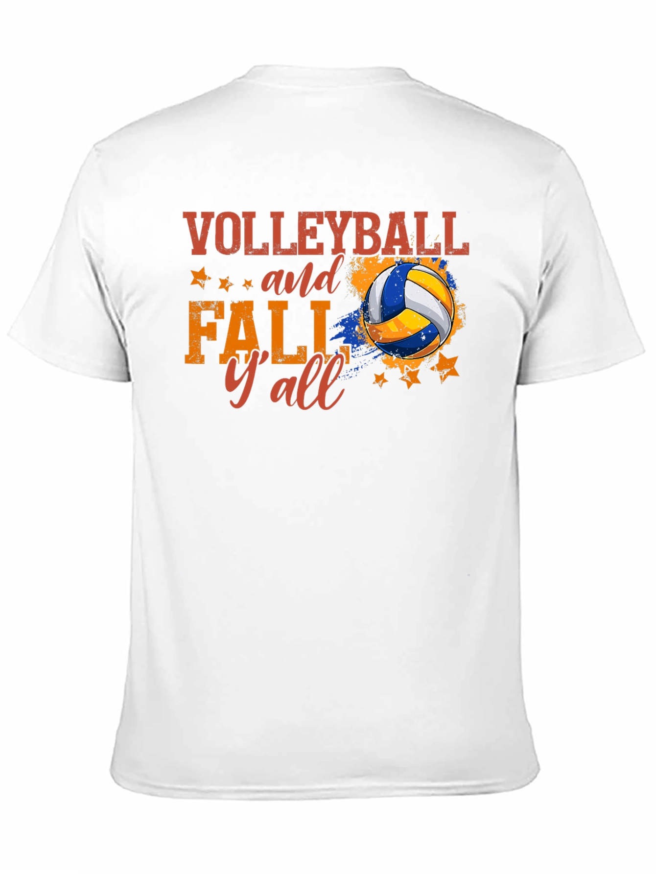 Volleyball and Fall Yall Graphic Tee