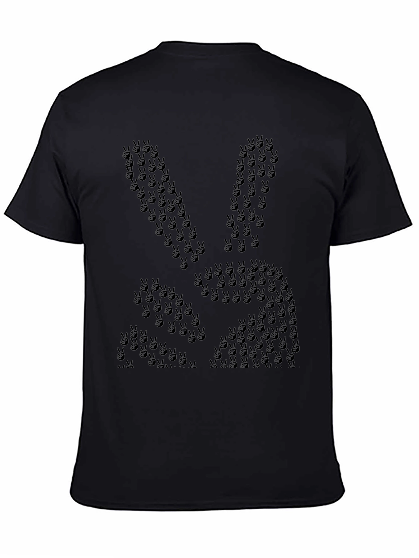 Peace Sign Bunny Graphic Tee