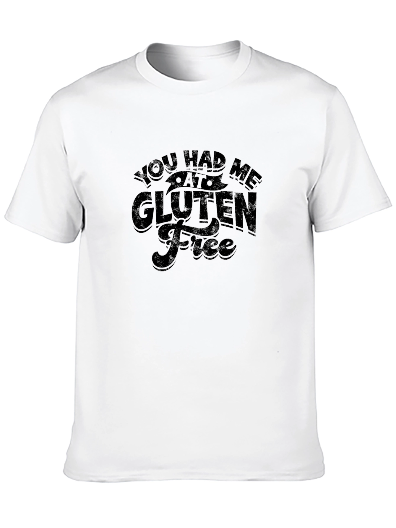 Gluten Free Graphic Tee - Black T-Shirt