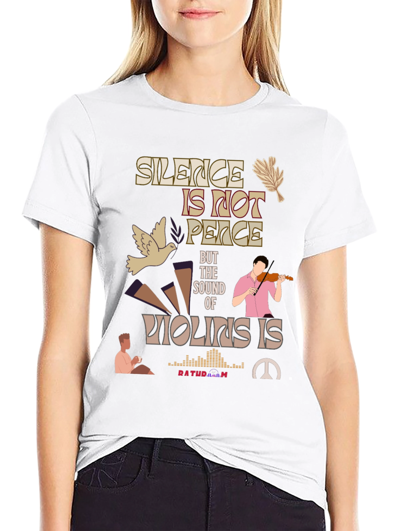 Silence is Not Peace Graphic T-Shirt