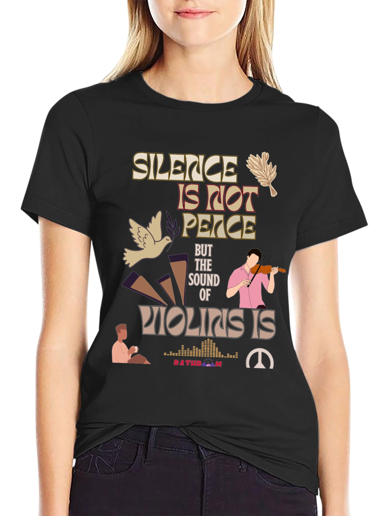 Silence is Not Peace Graphic T-Shirt