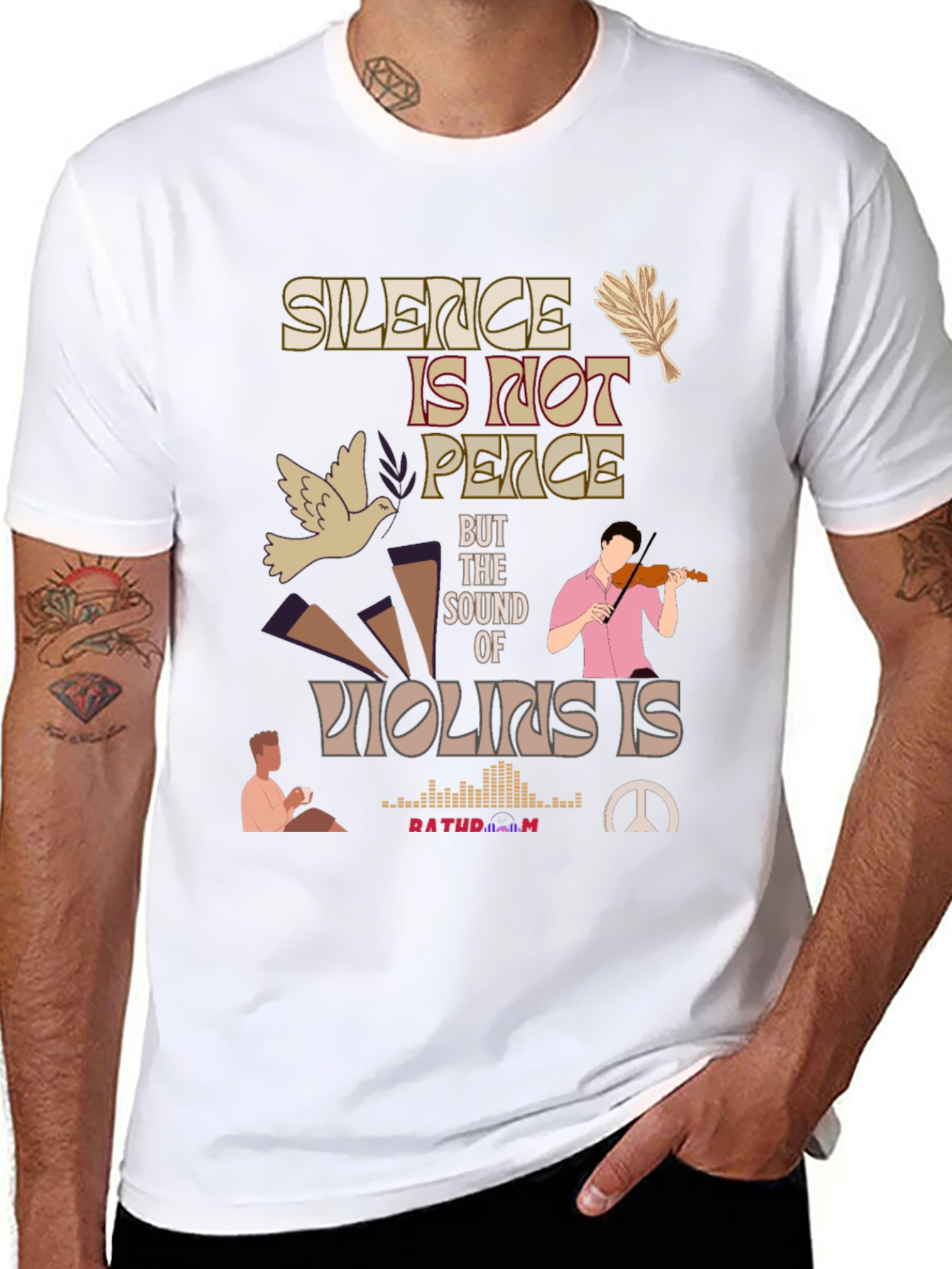 Silence is Not Peace Graphic T-Shirt