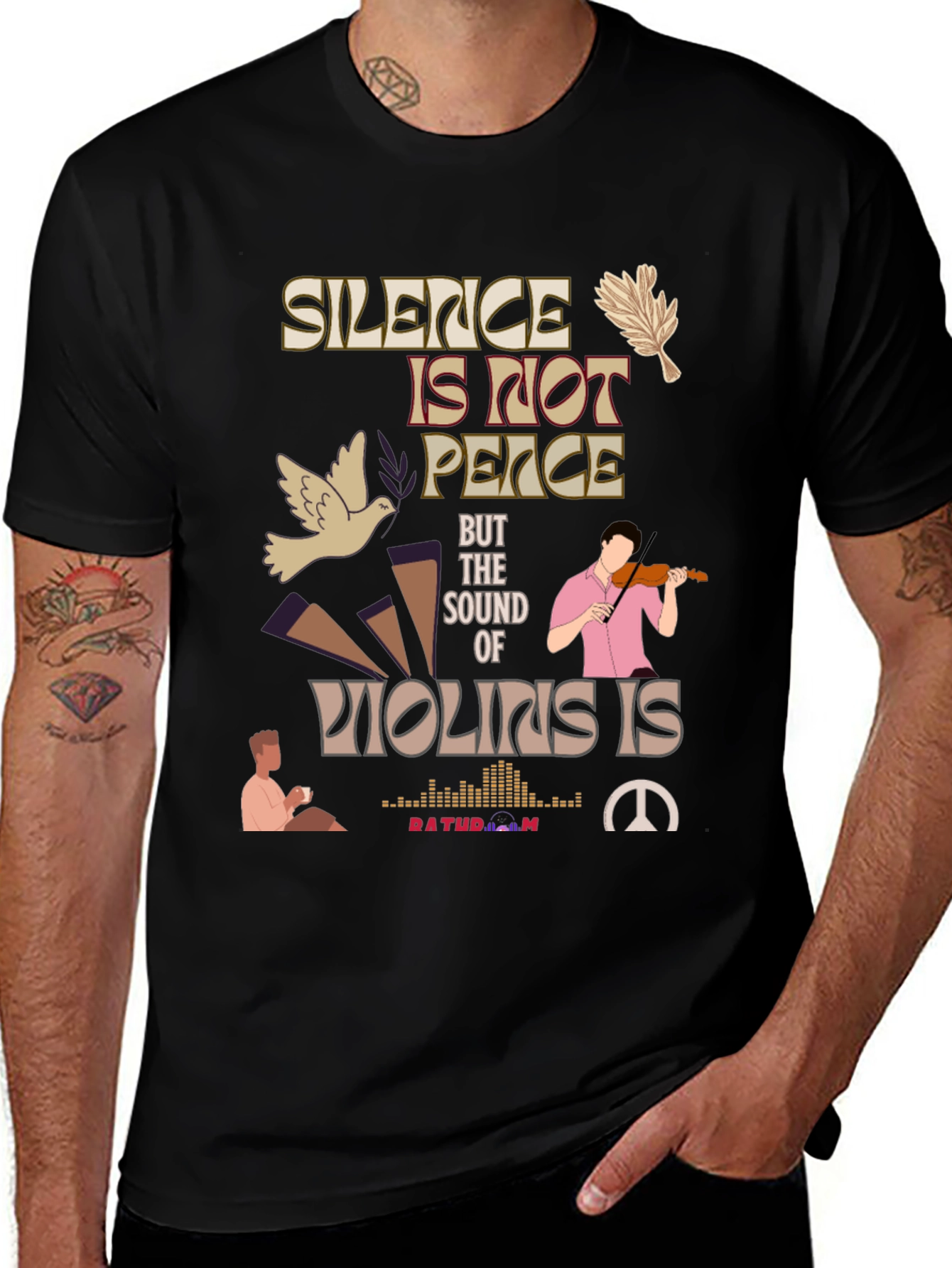 Silence is Not Peace Graphic T-Shirt