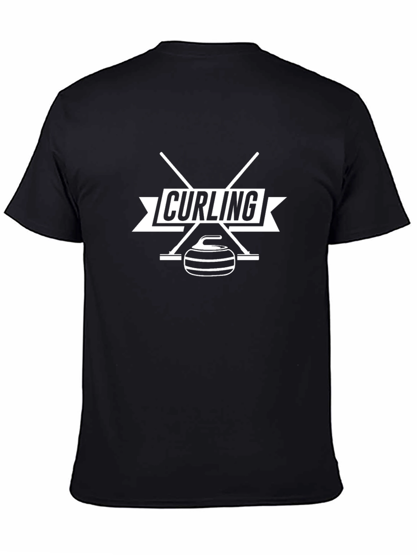 Curling T-Shirt - Sport Graphic Tee