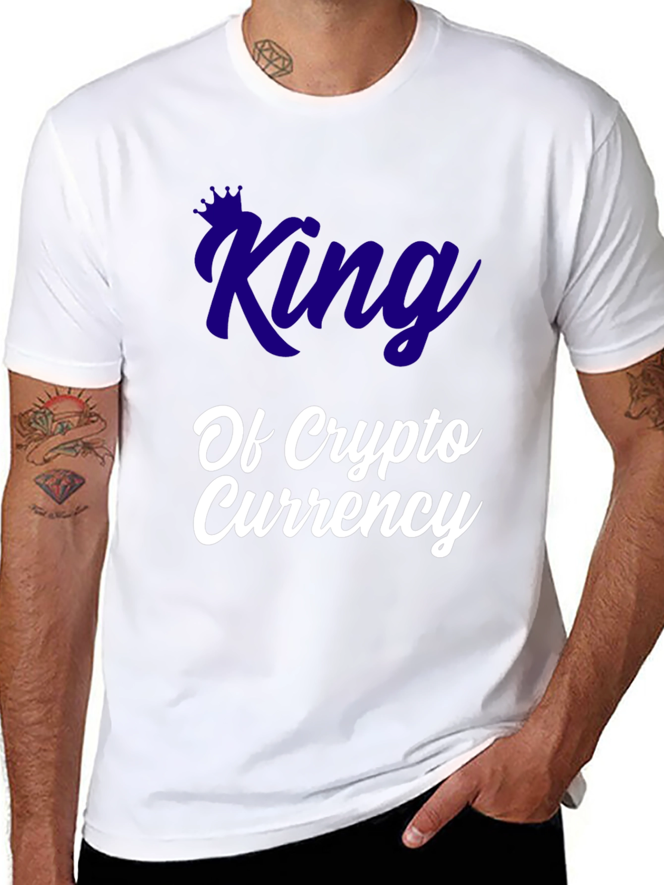 King of Cryptocurrency T-Shirt - Crypto King Tee