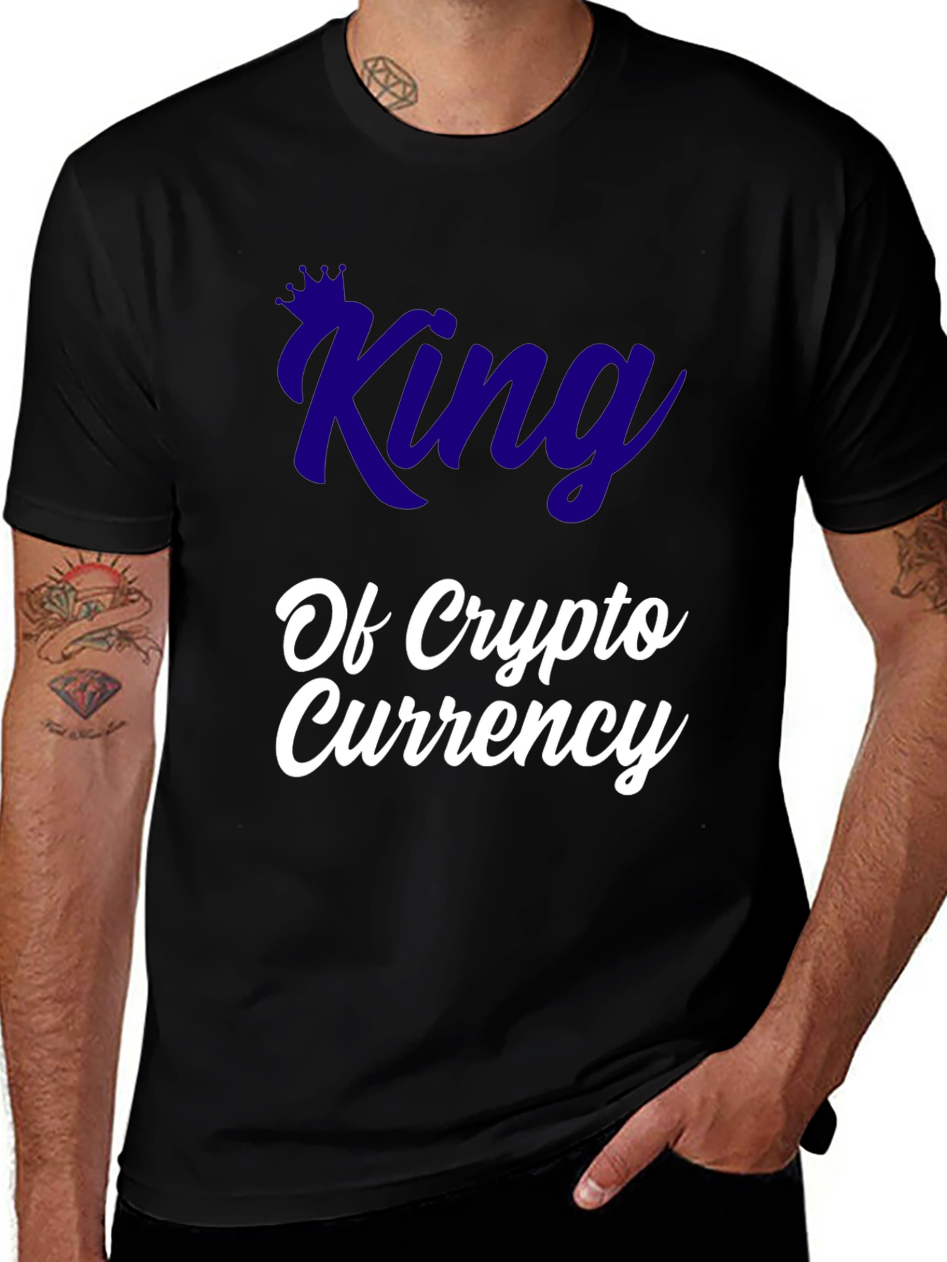 King of Cryptocurrency T-Shirt - Crypto King Tee