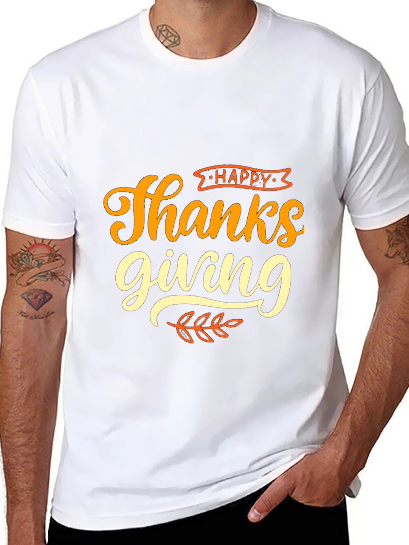 Happy Thanksgiving T-Shirt - Festive Holiday Apparel