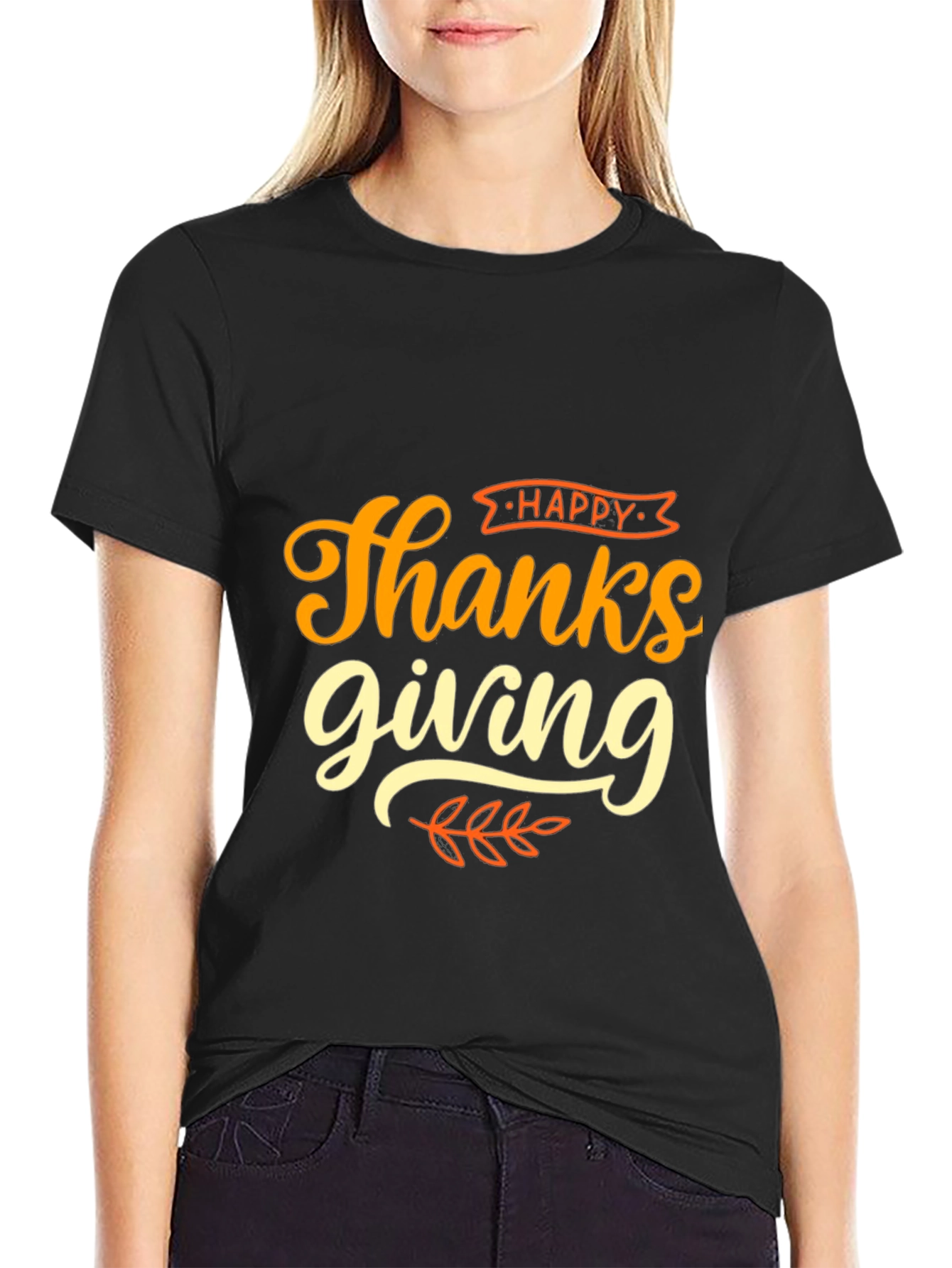 Happy Thanksgiving T-Shirt - Festive Holiday Apparel