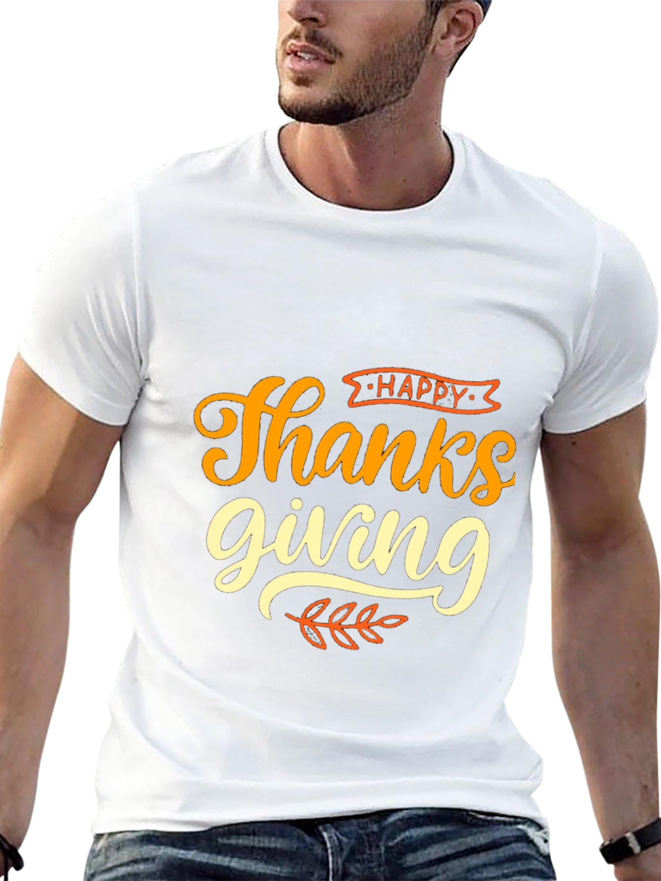 Happy Thanksgiving T-Shirt - Festive Holiday Apparel