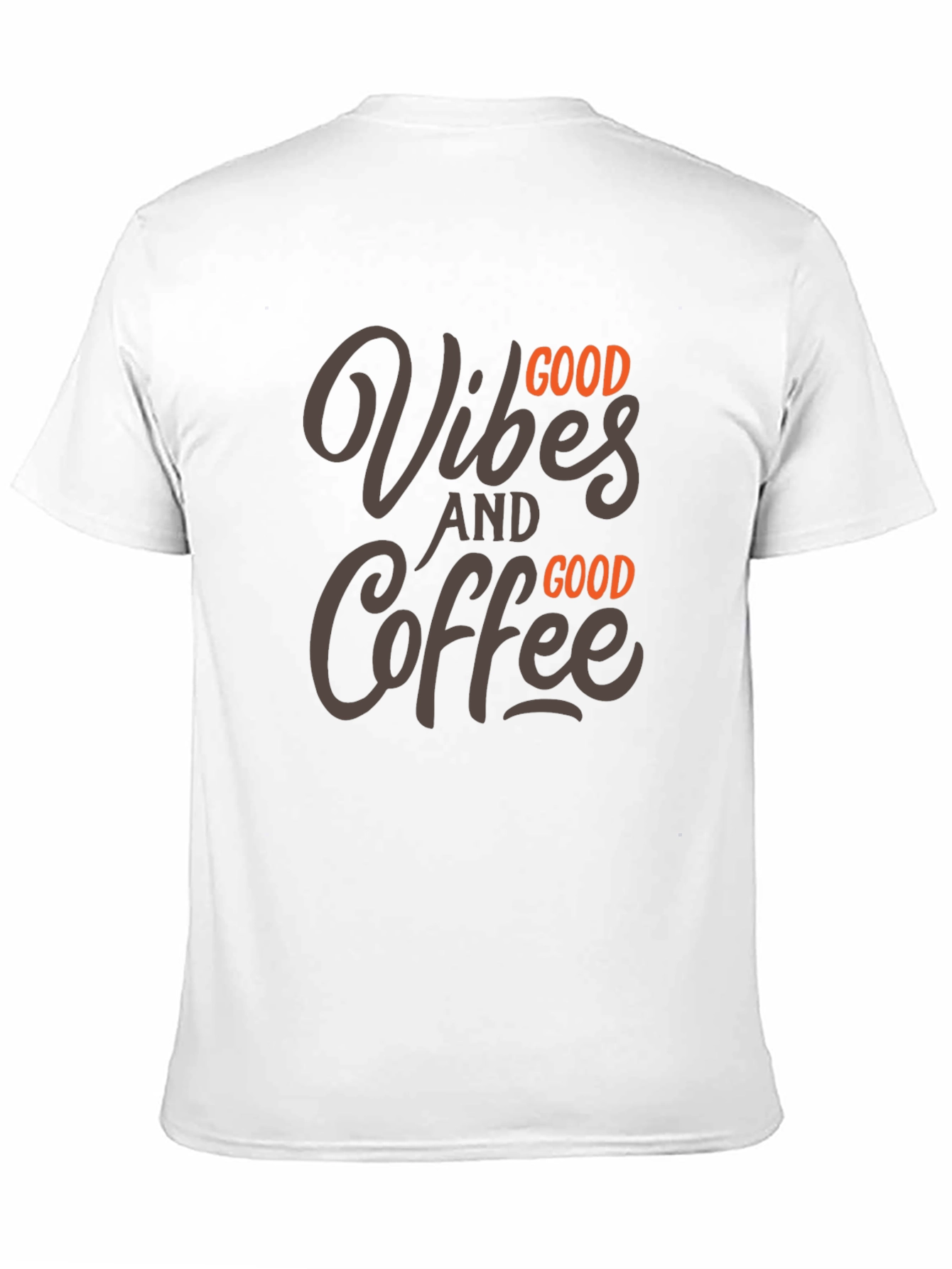 Good Vibes & Coffee Graphic Tee - Black