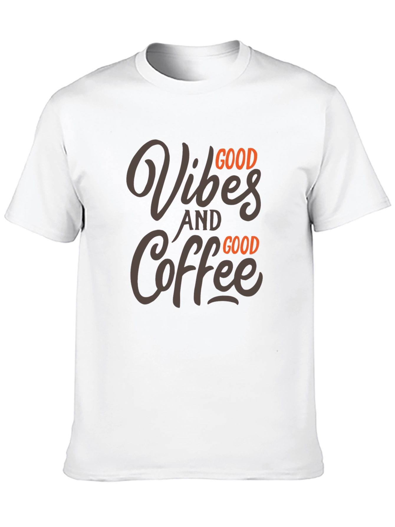 Good Vibes & Coffee Graphic Tee - Black