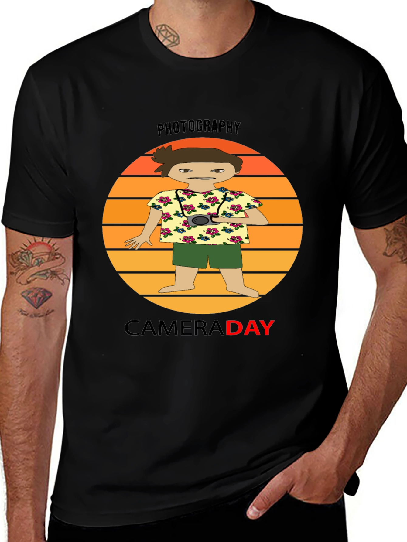 Photography Camera Day T-Shirt