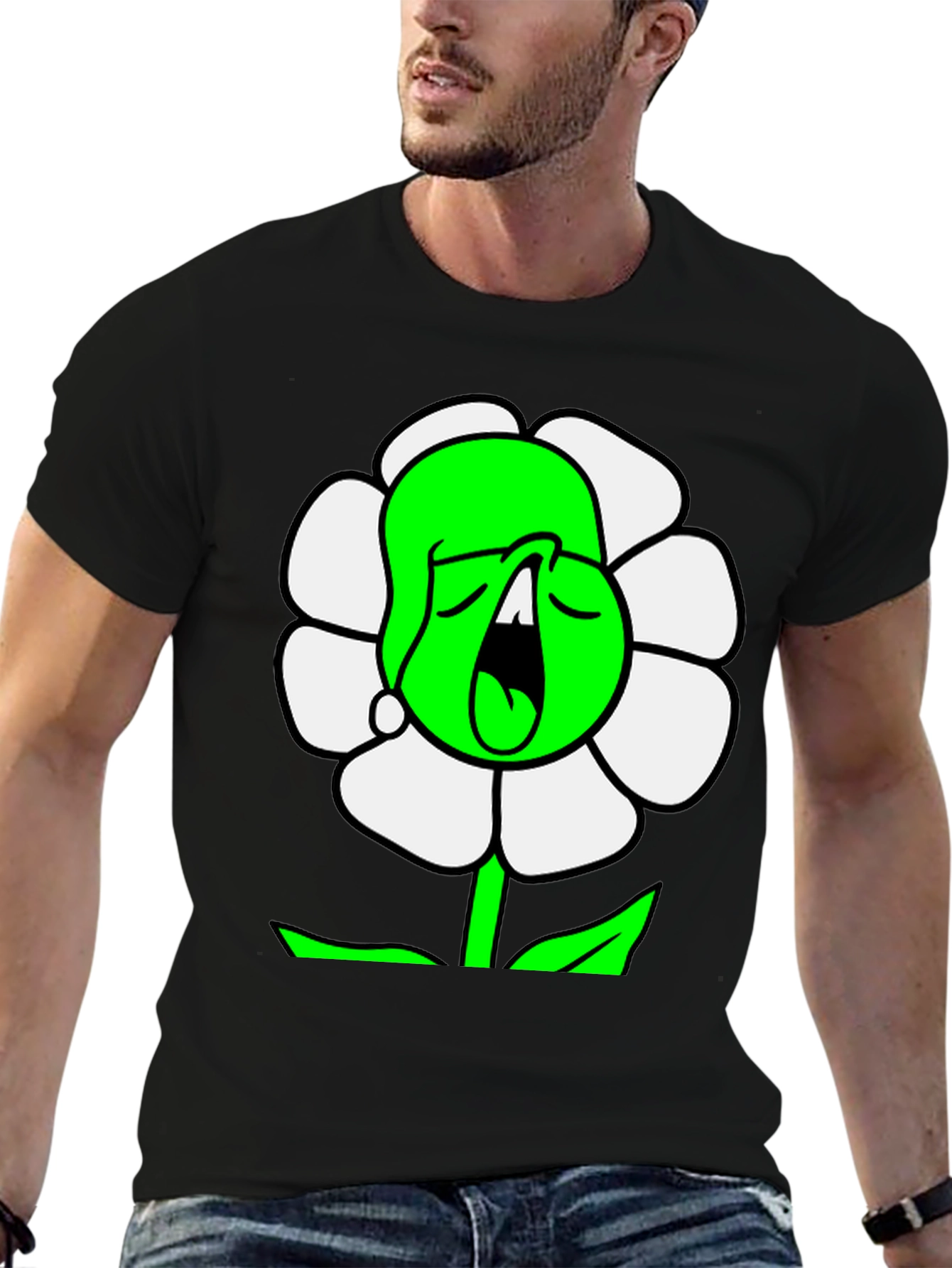 Murakami Inspired Flower T-Shirt