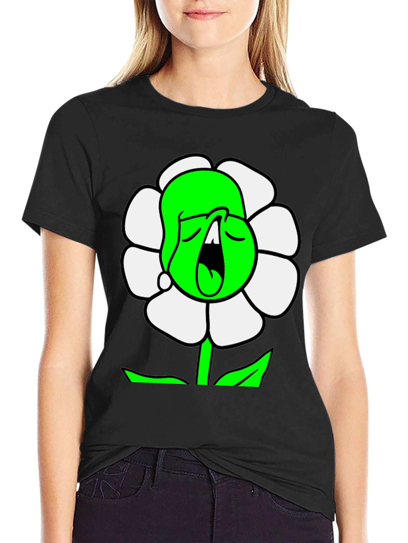 Murakami Inspired Flower T-Shirt
