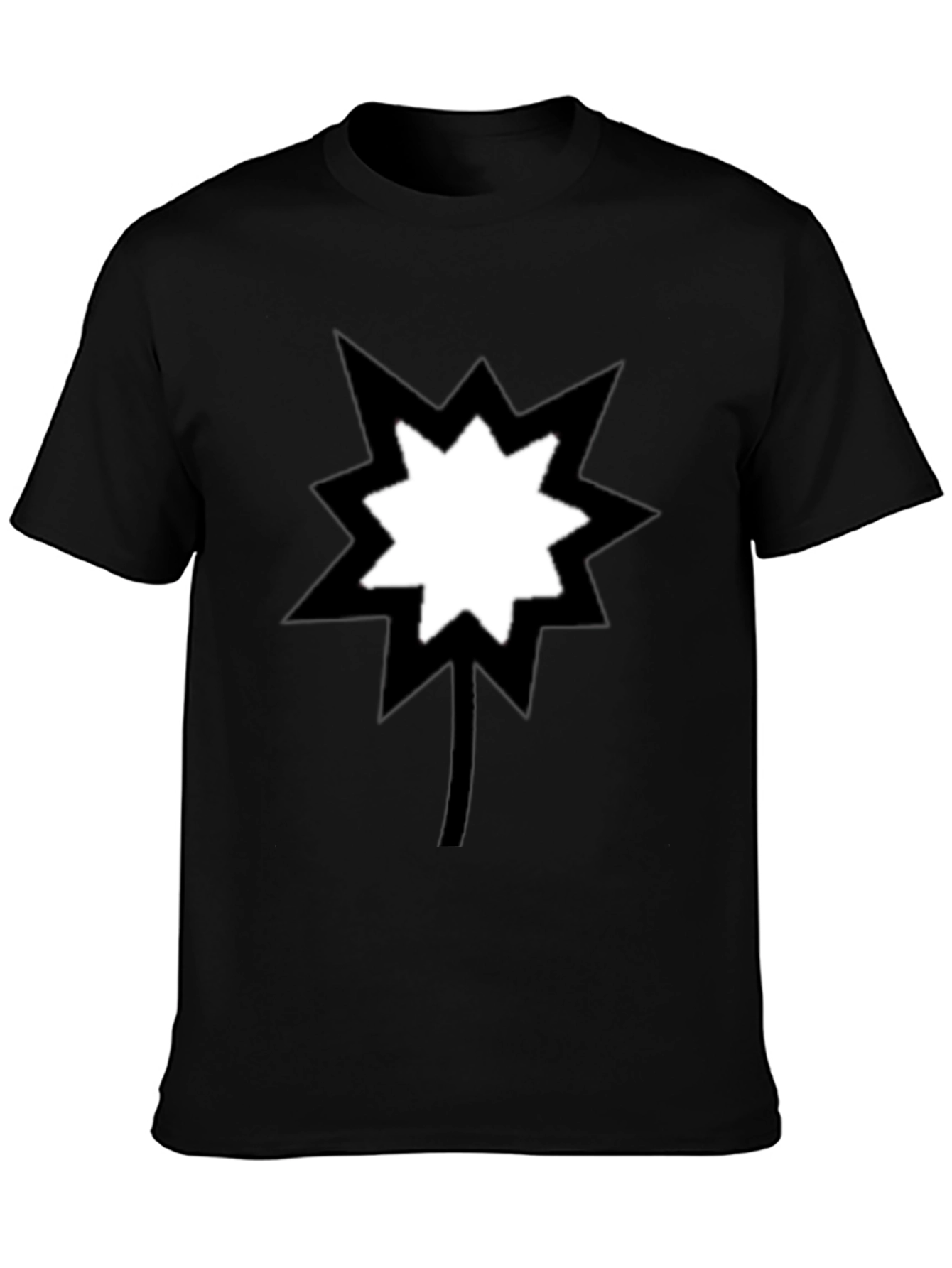 Boomerang T-Shirt - Black Cotton Tee with Unique Design