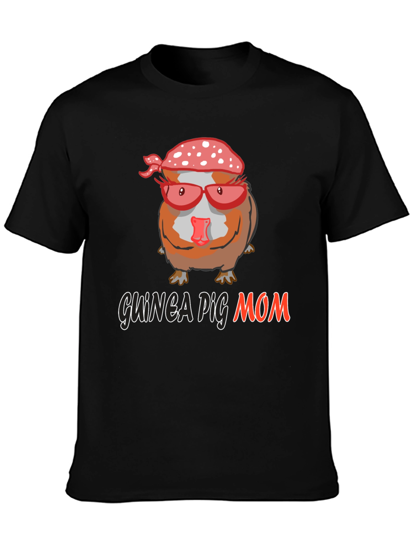 Guinea Pig Mom Graphic Tee