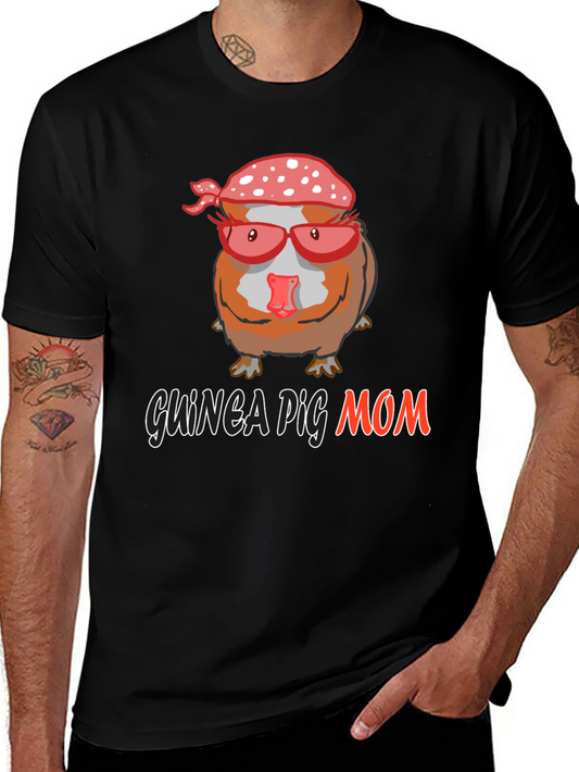 Guinea Pig Mom Graphic Tee