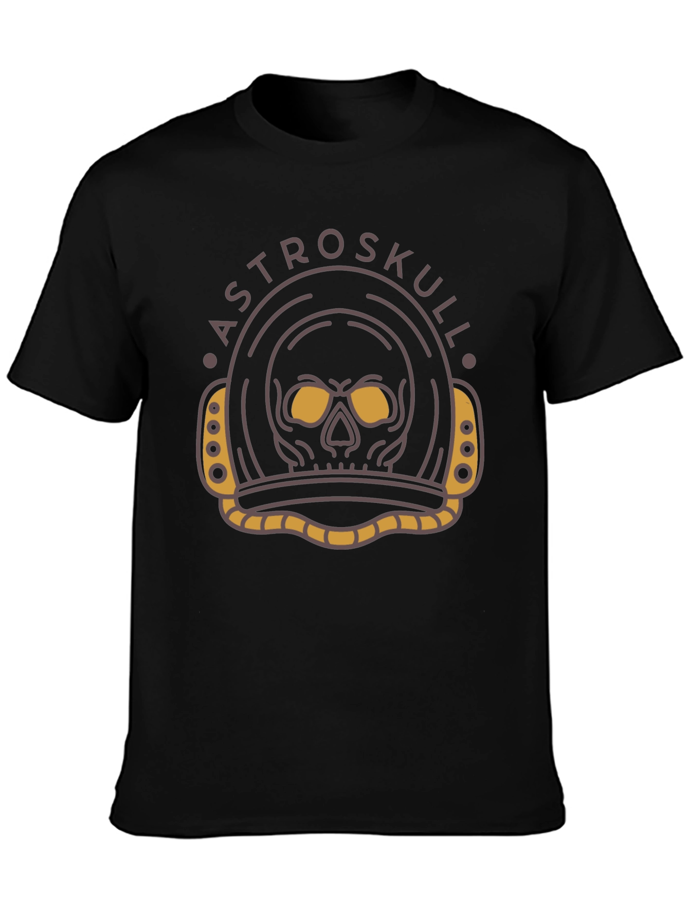 AstroSkull Graphic Tee - Space Skull T-Shirt