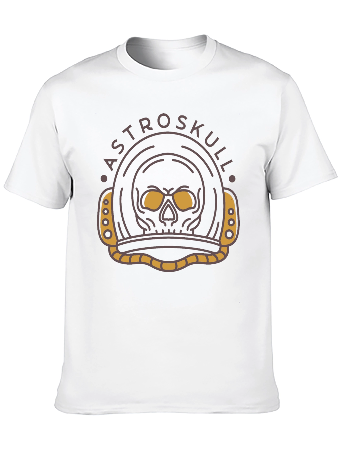 AstroSkull Graphic Tee - Space Skull T-Shirt