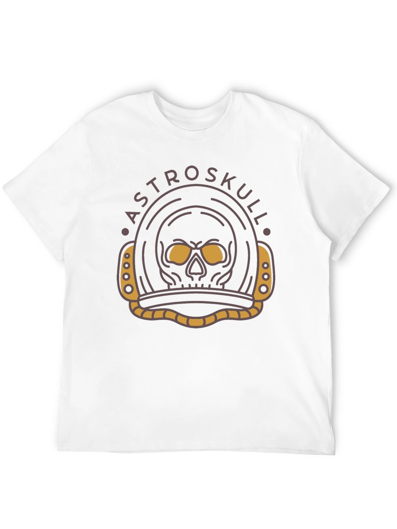 AstroSkull Graphic Tee - Space Skull T-Shirt