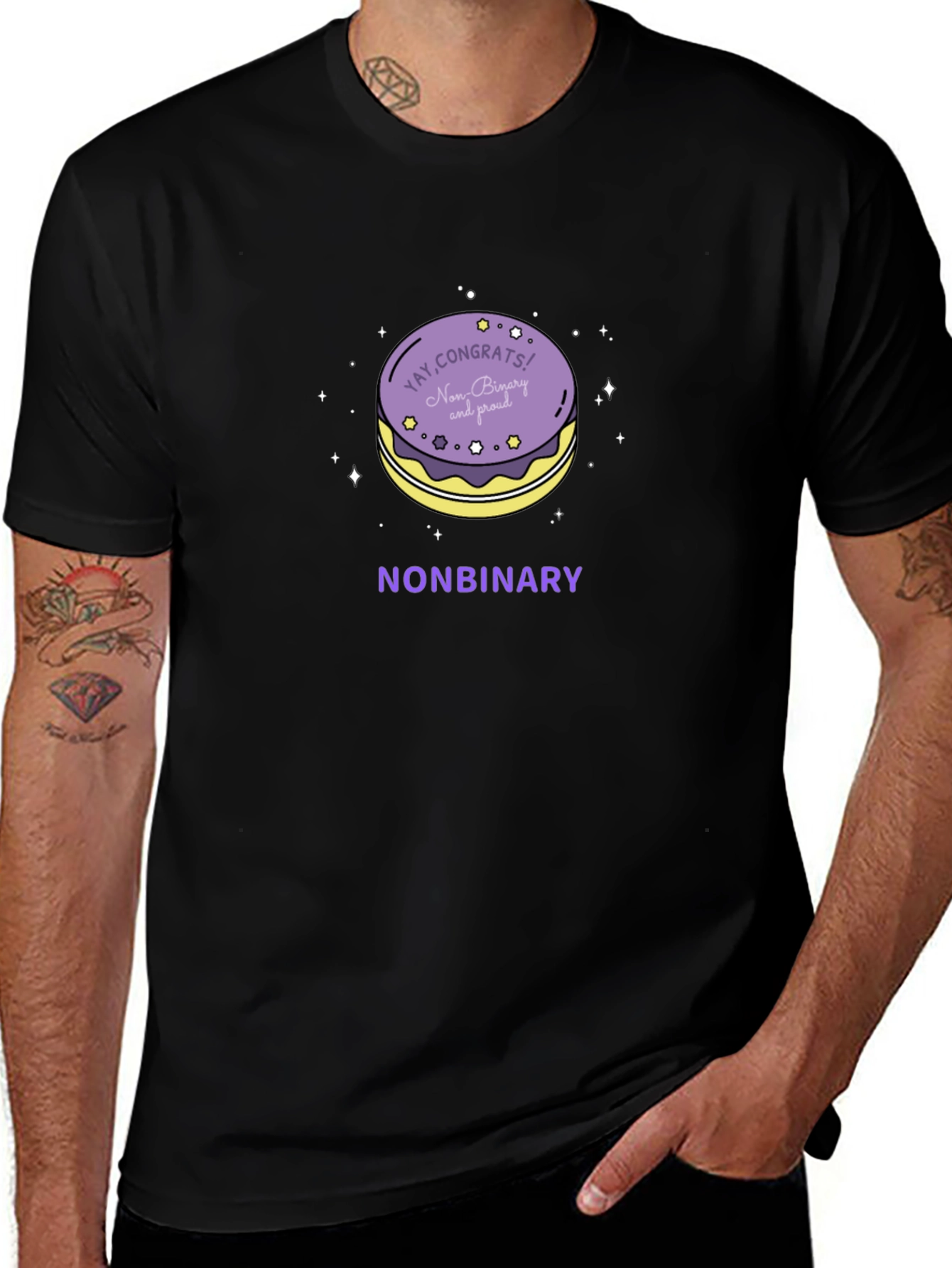 Nonbinary Pride T-Shirt - Celebrate Diversity!