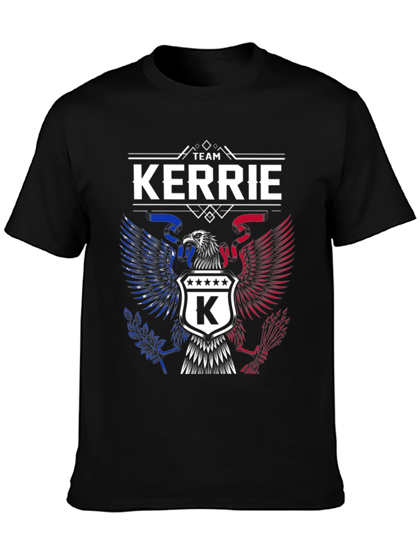 Team Kerrie Graphic Tee - Patriotic Eagle Design